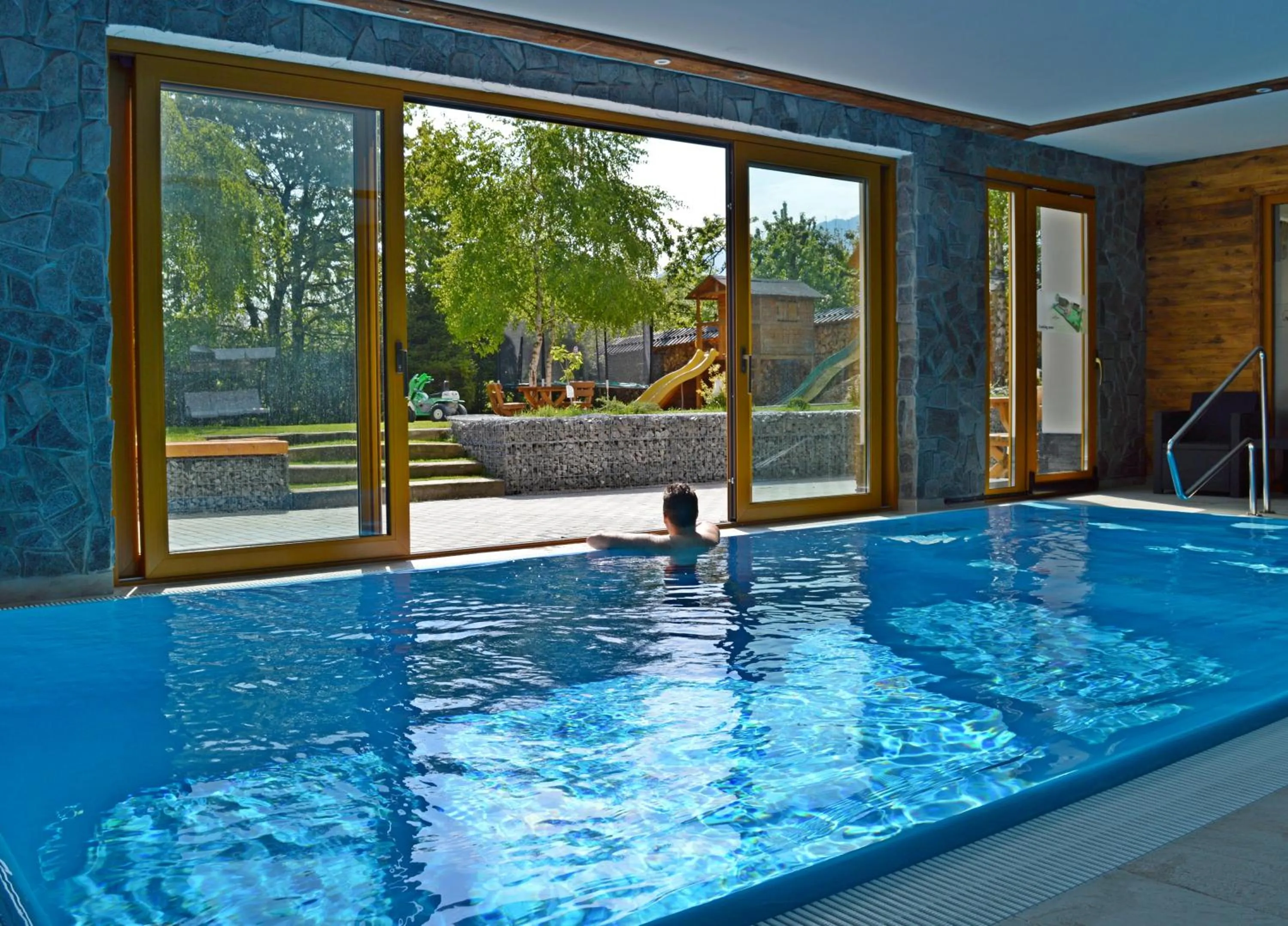 Swimming pool in Penzion Maria