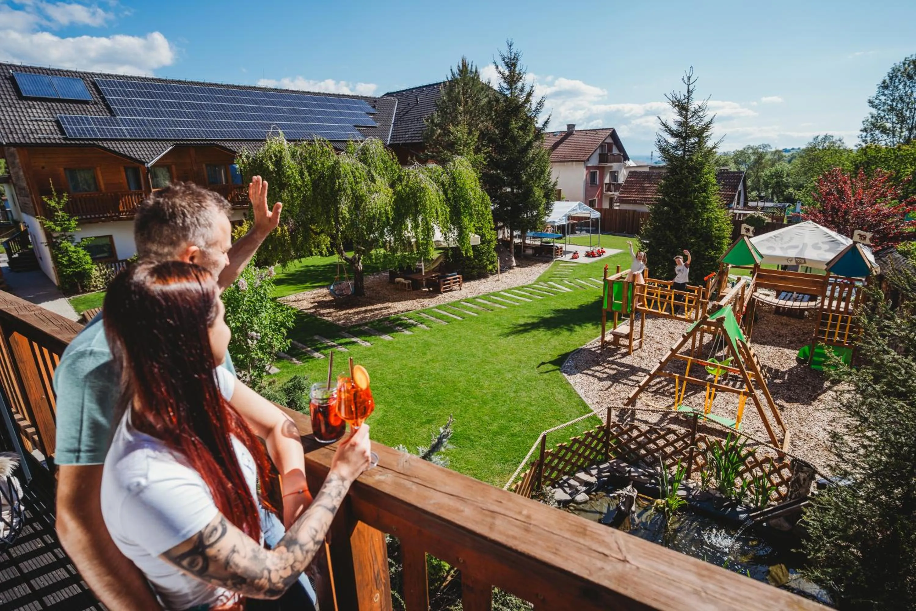 Property building in Penzion Maria