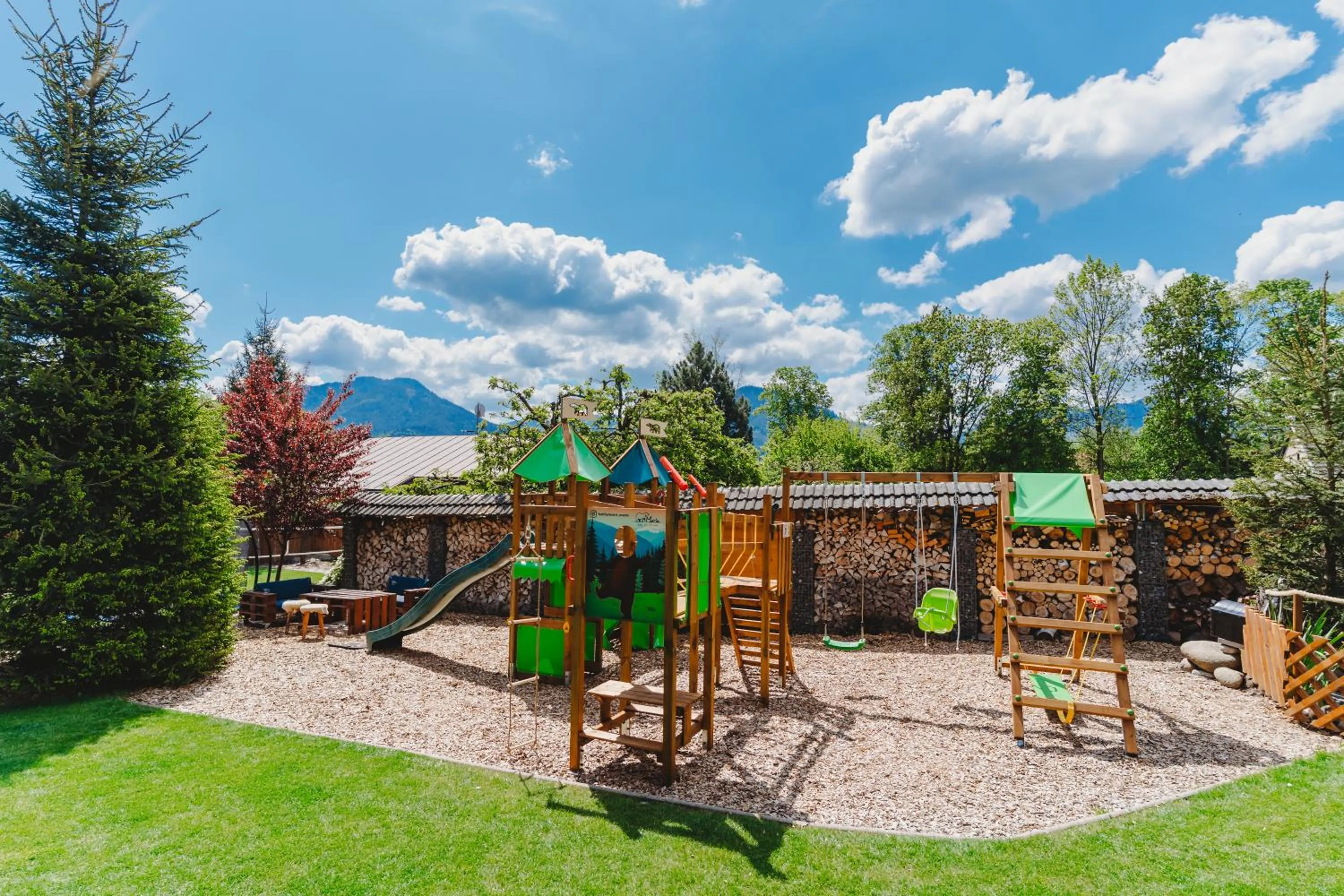 Children play ground in Penzion Maria