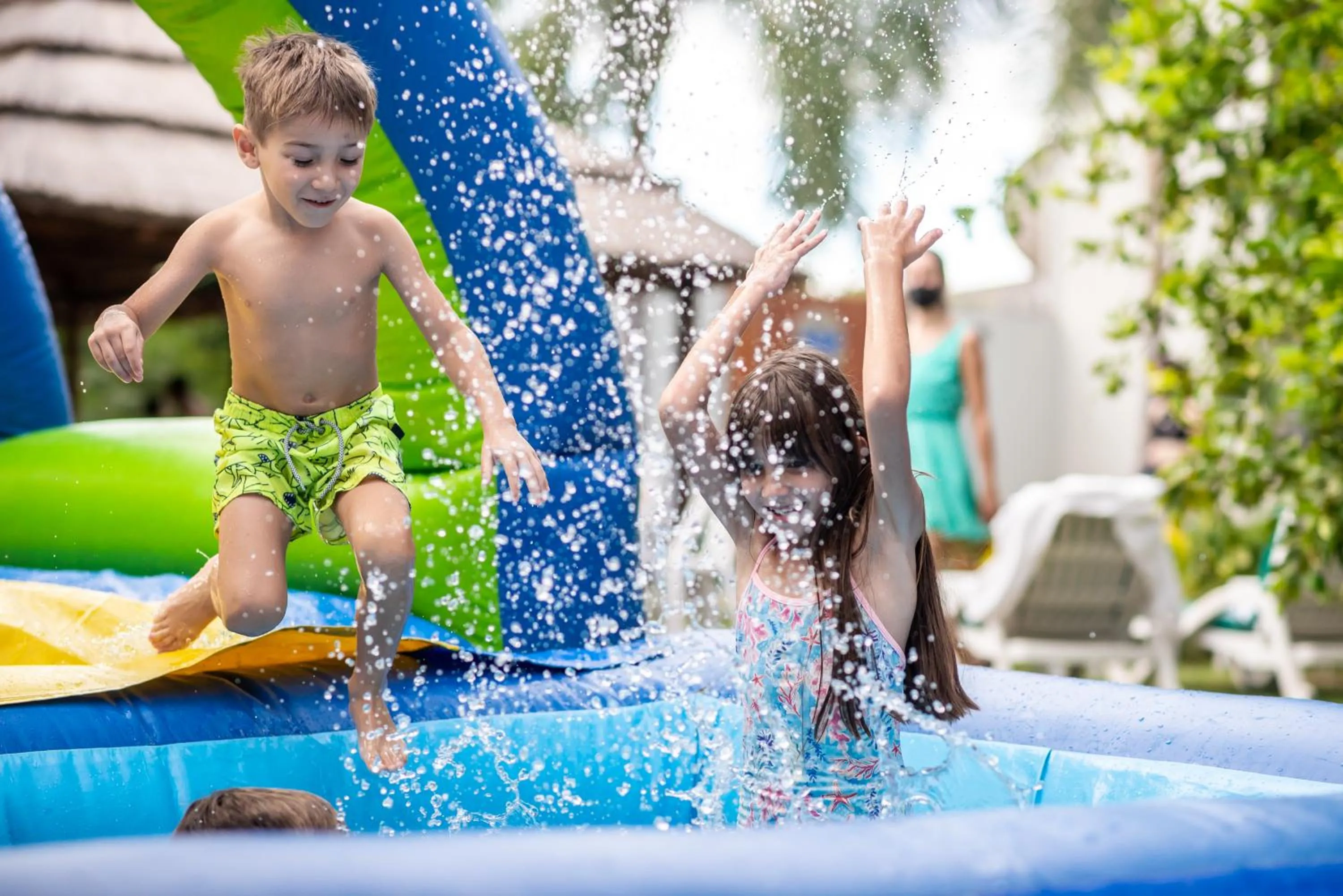 Swimming pool in Hotel Termal Emperatriz Termas de Río Hondo