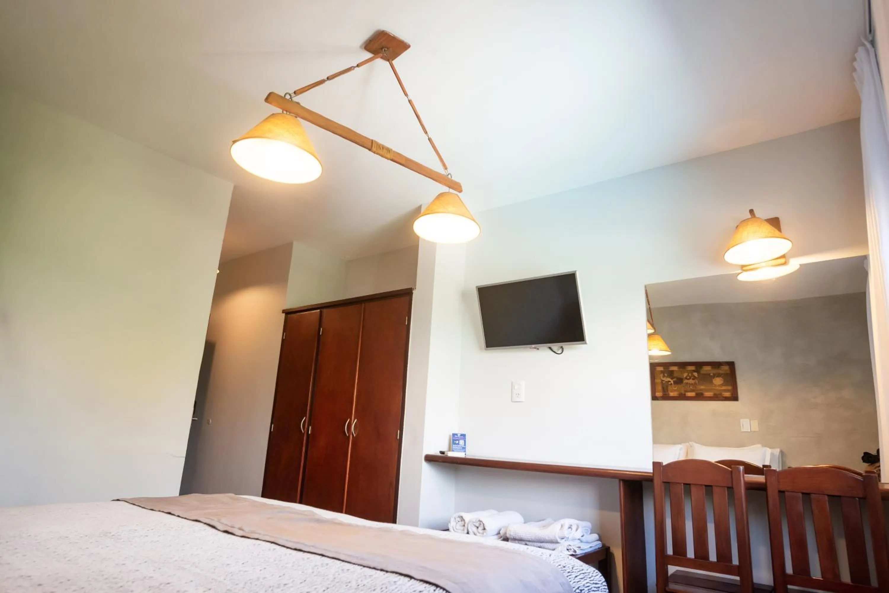 Bed in Hotel Termal Emperatriz Termas de Río Hondo