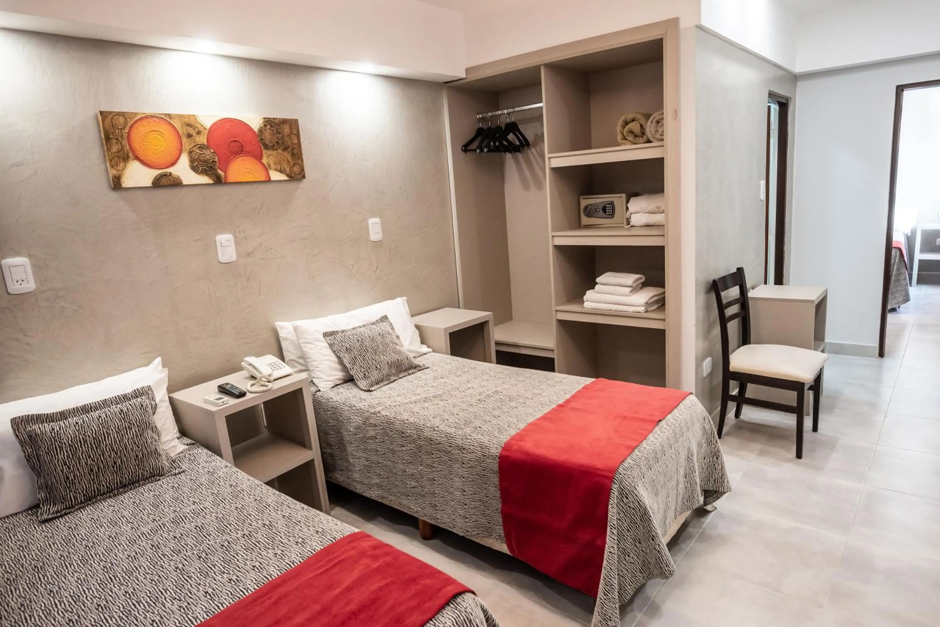 Bed in Hotel Termal Emperatriz Termas de Río Hondo