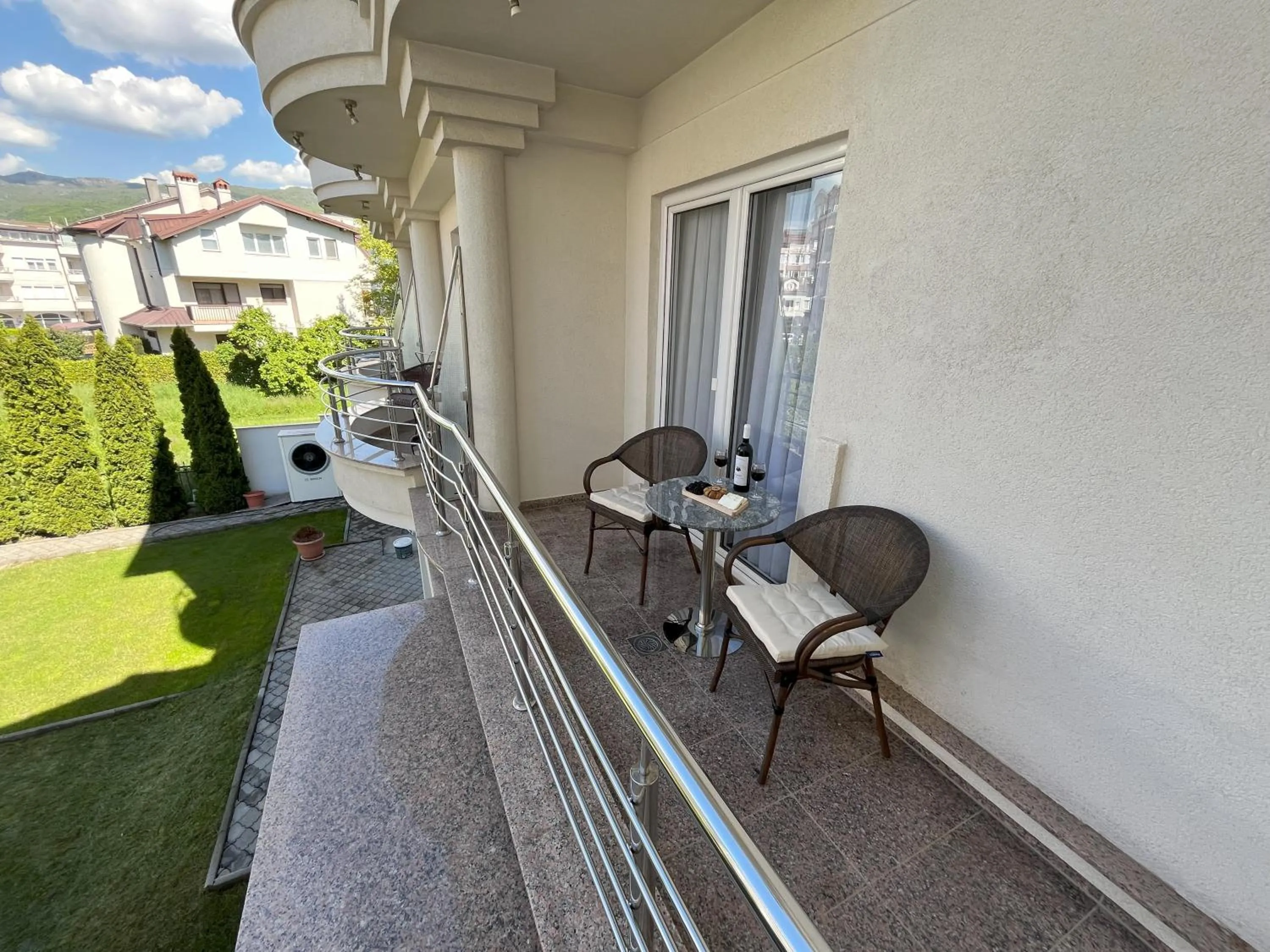 Balcony/Terrace in Villa Dislievski