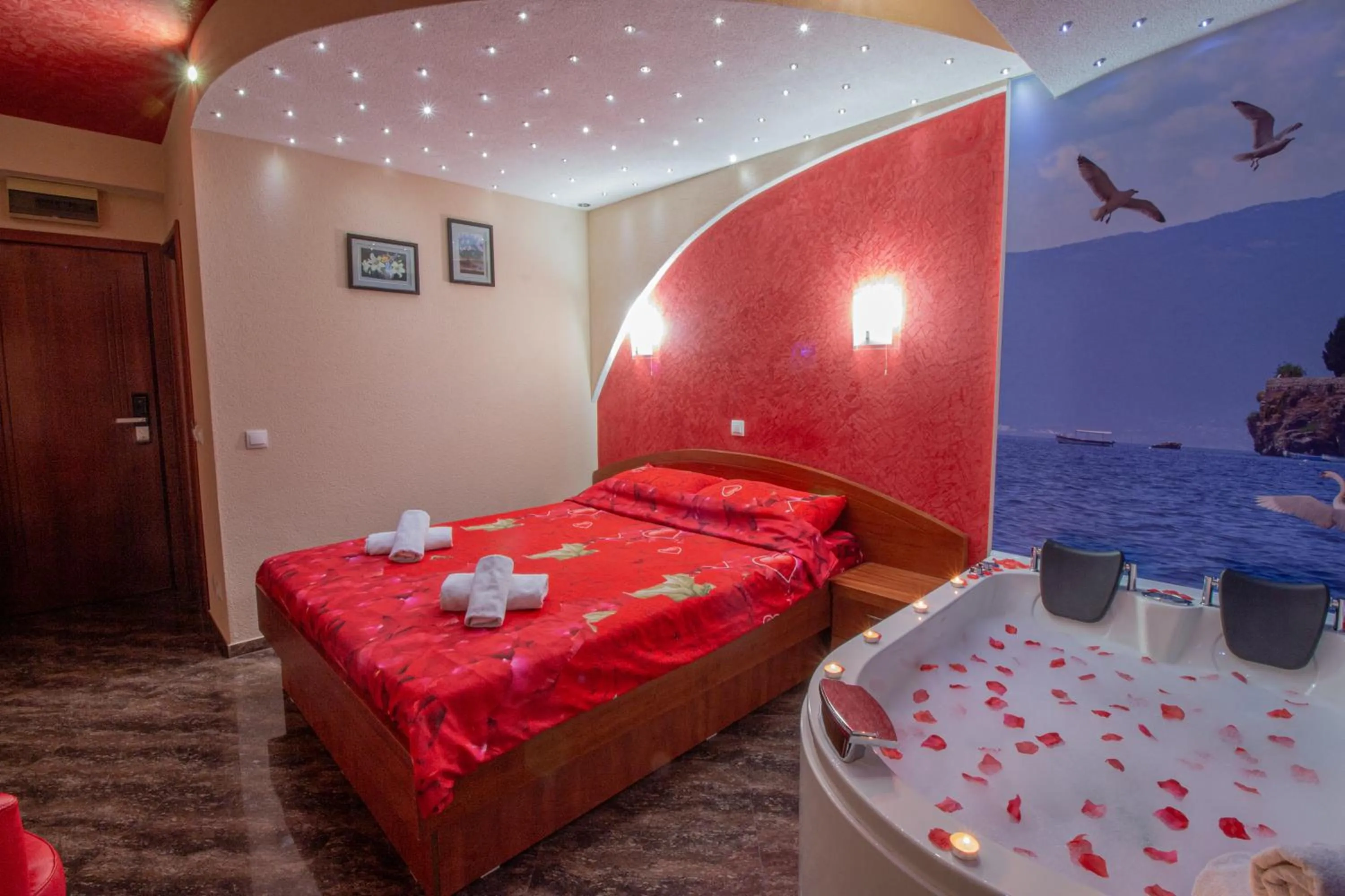 Photo of the whole room, Bed in Villa Dislievski