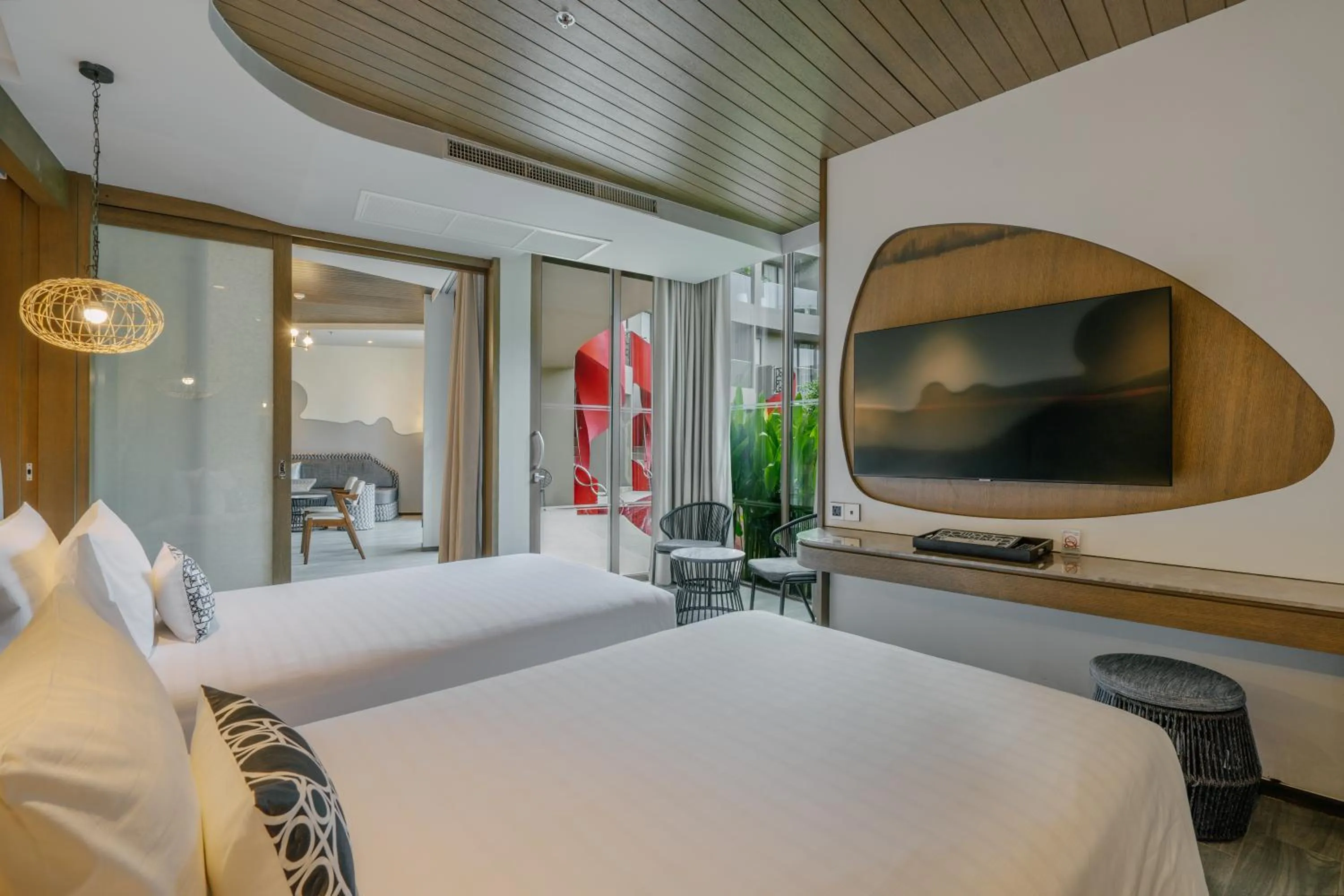 Bedroom, Bed in Metadee Concept Hotel