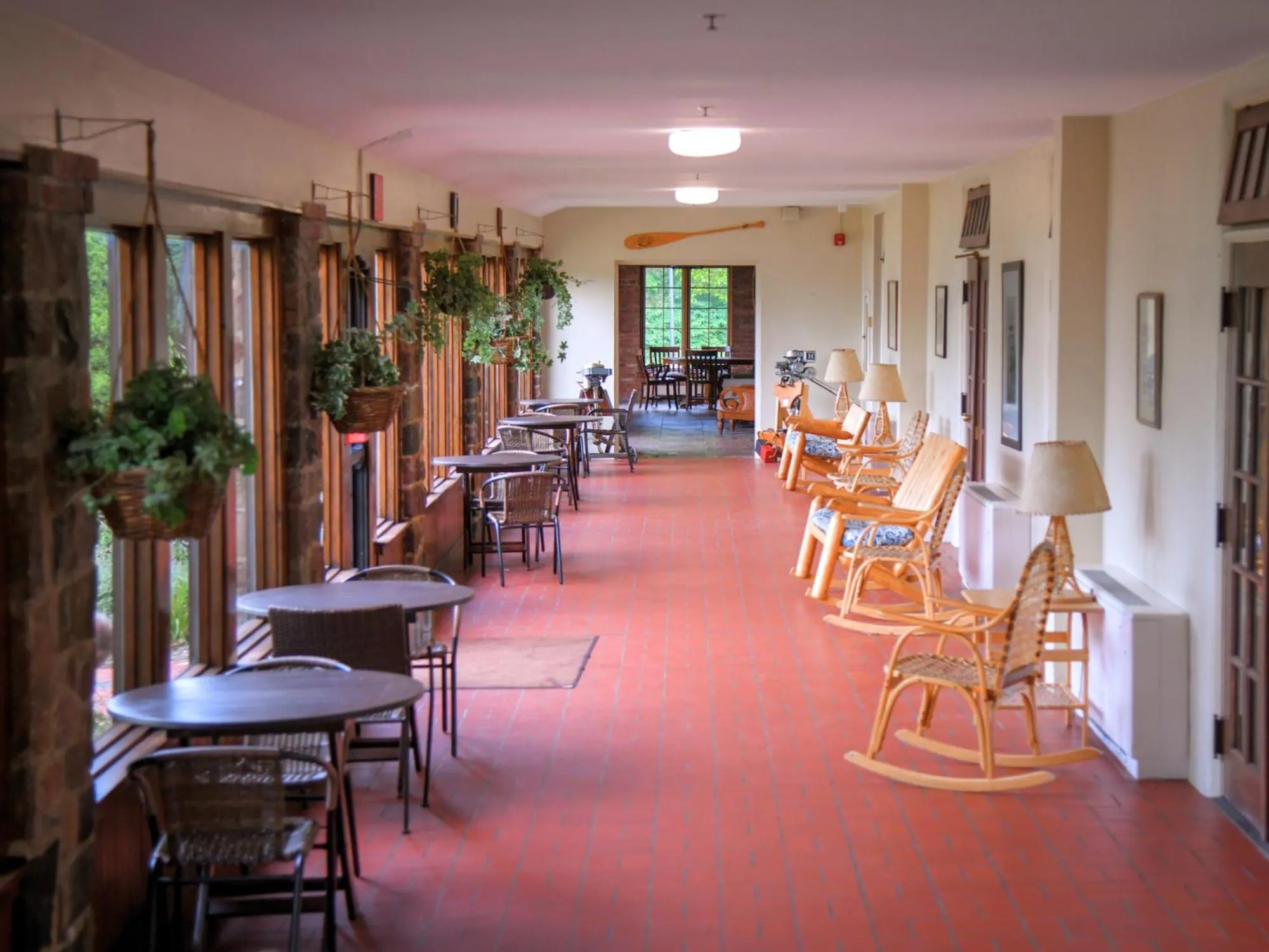 sunbed in Potawatomi Inn & Cabins