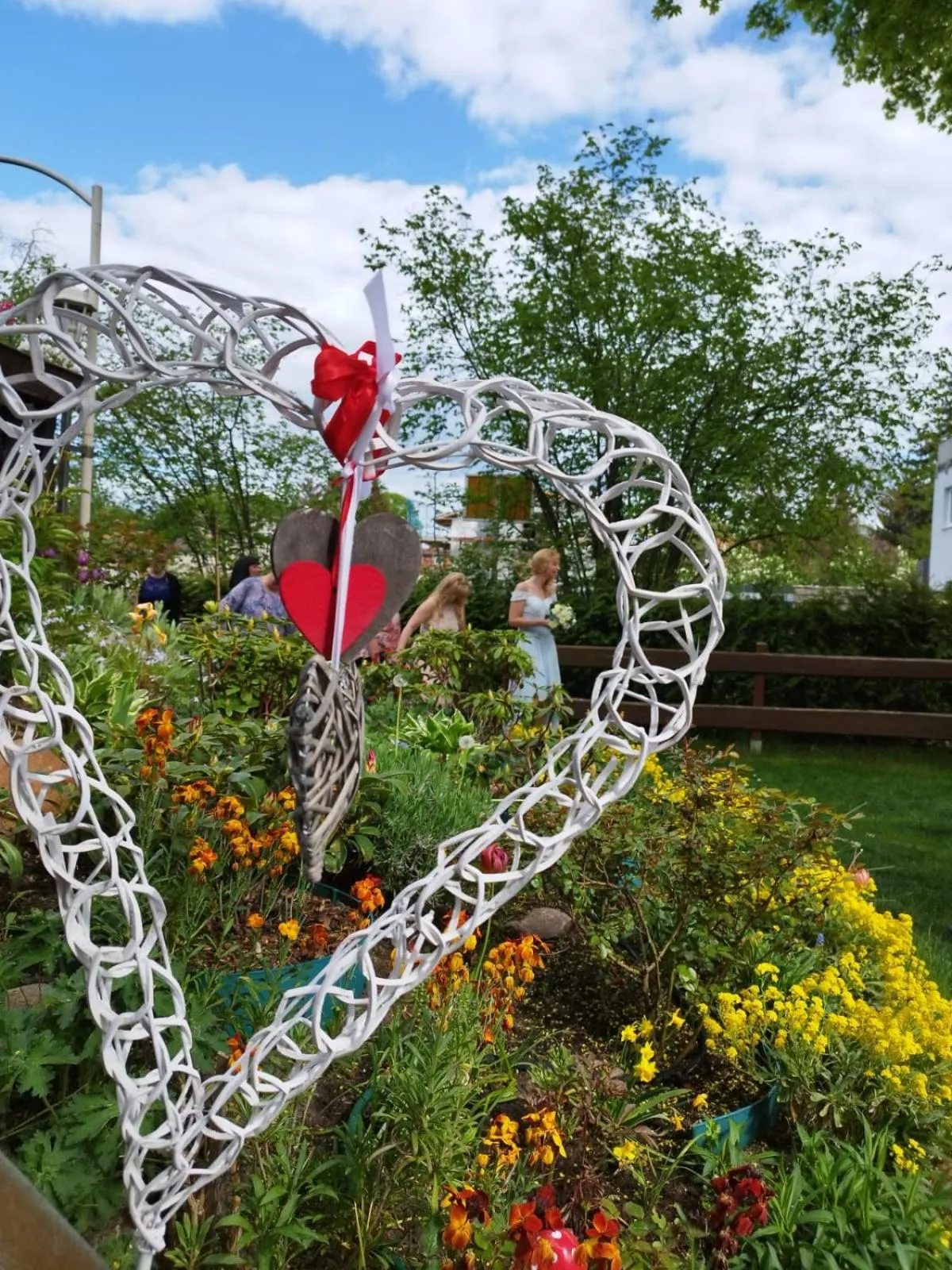 Garden in Landhotel "Zum ersten Siedler"