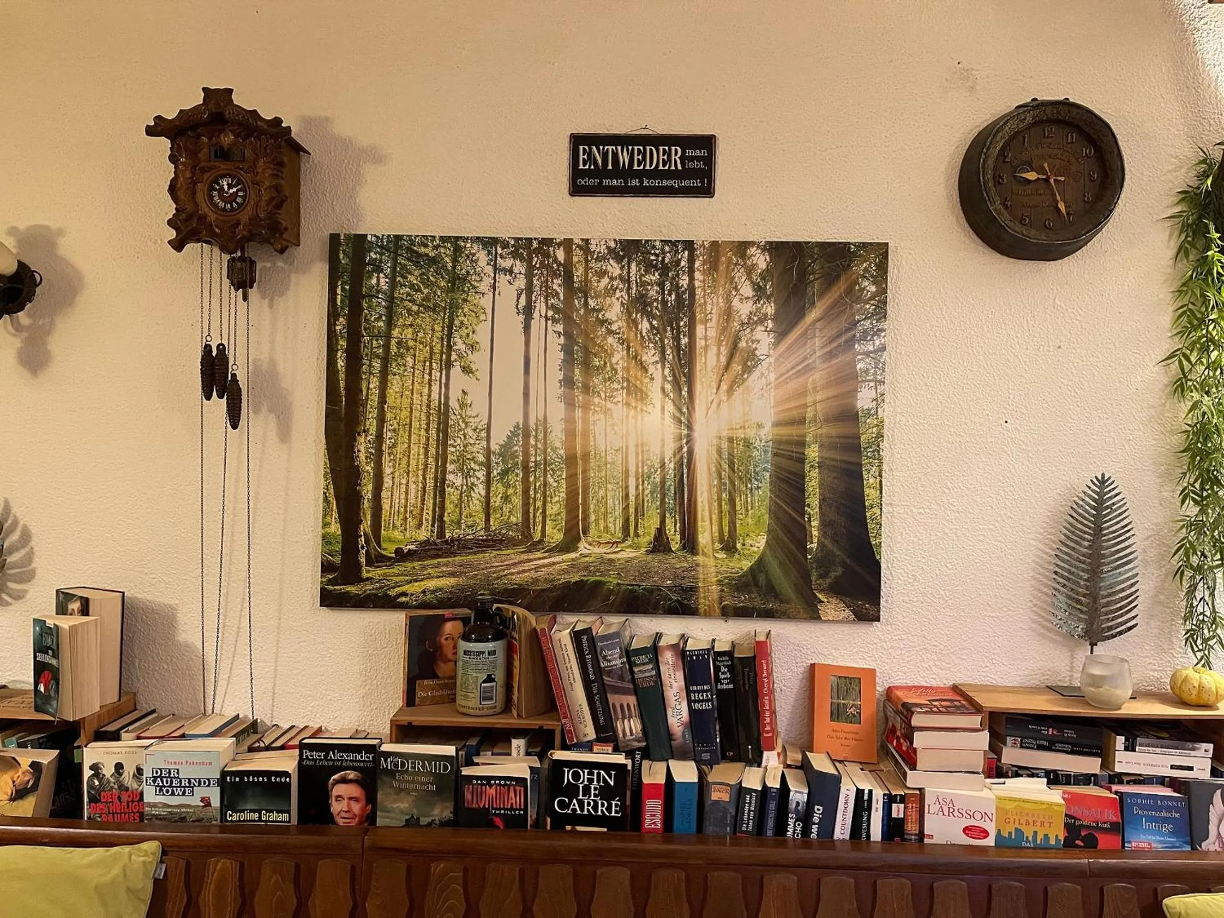 Library in Landhotel "Zum ersten Siedler"