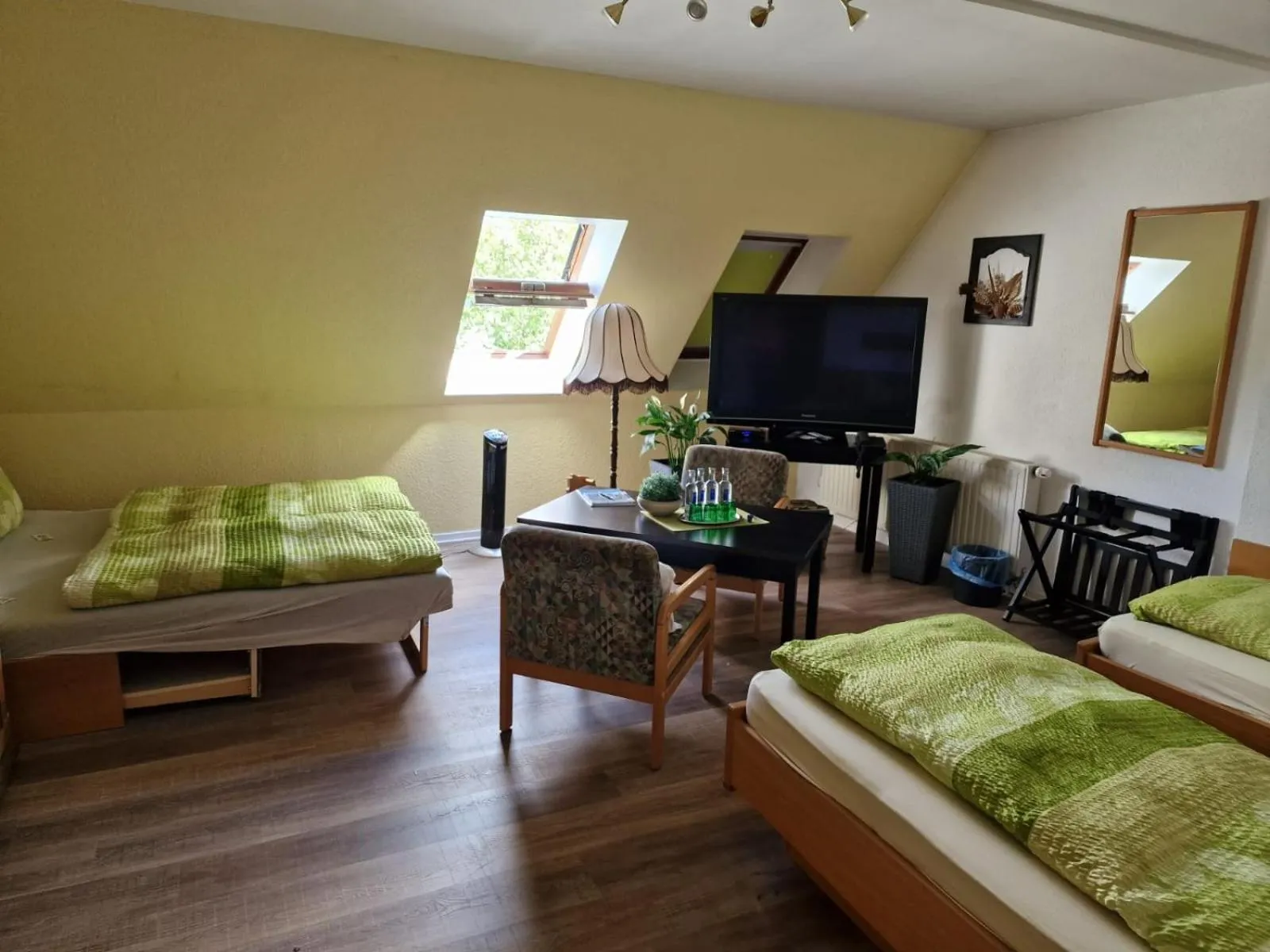 Family in Landhotel "Zum ersten Siedler"