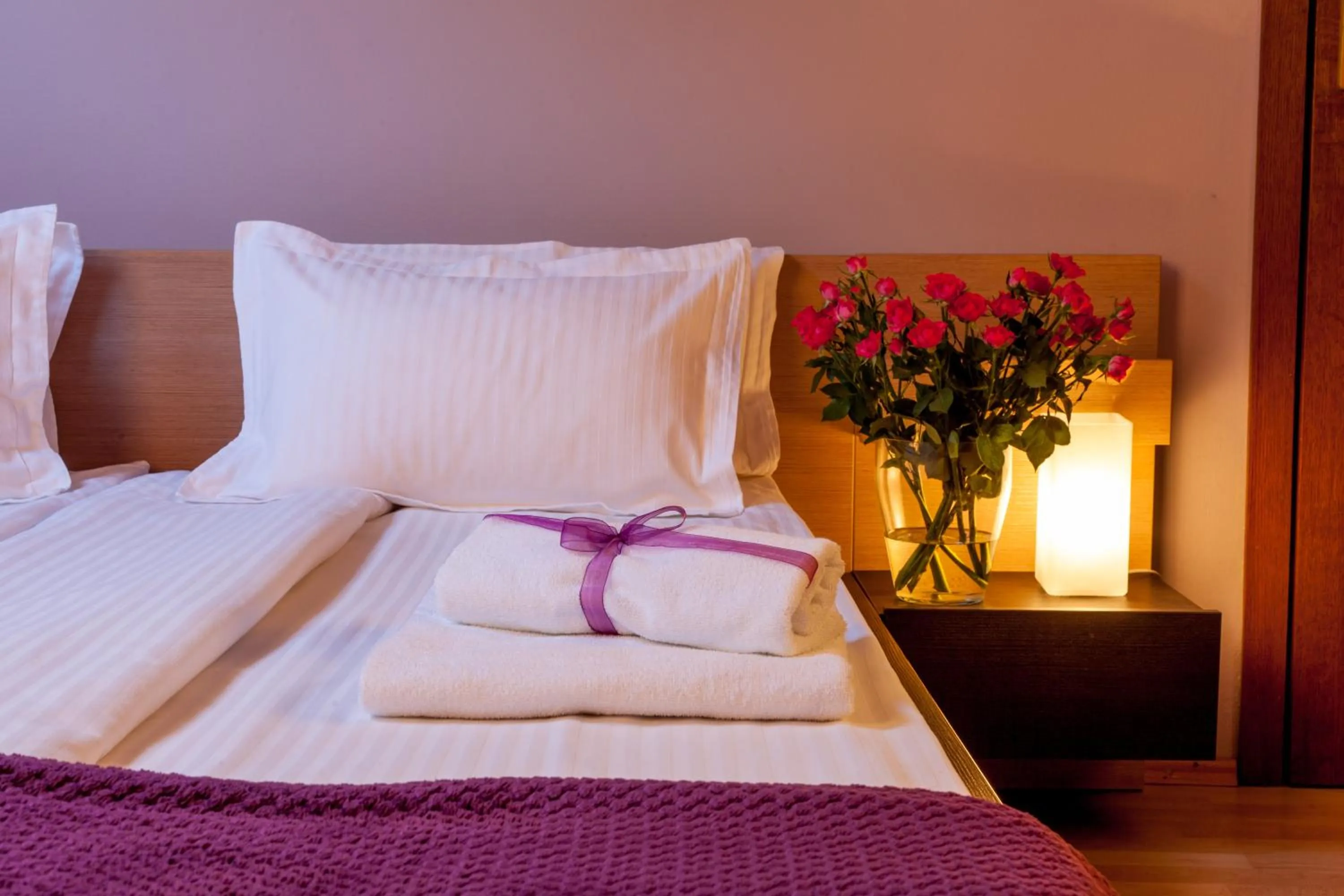 Bed in Veliki Garni Hotel