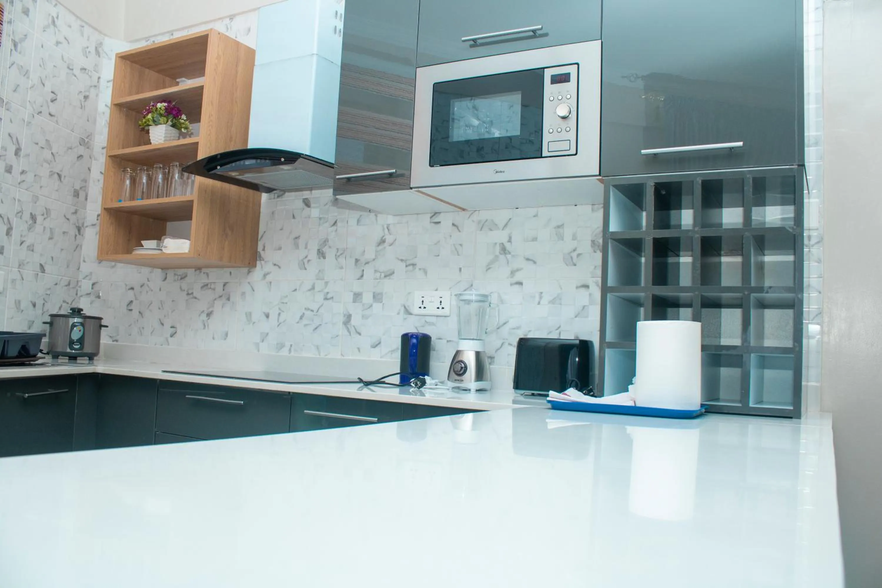 Kitchen or kitchenette in Exotic Palace Hotel