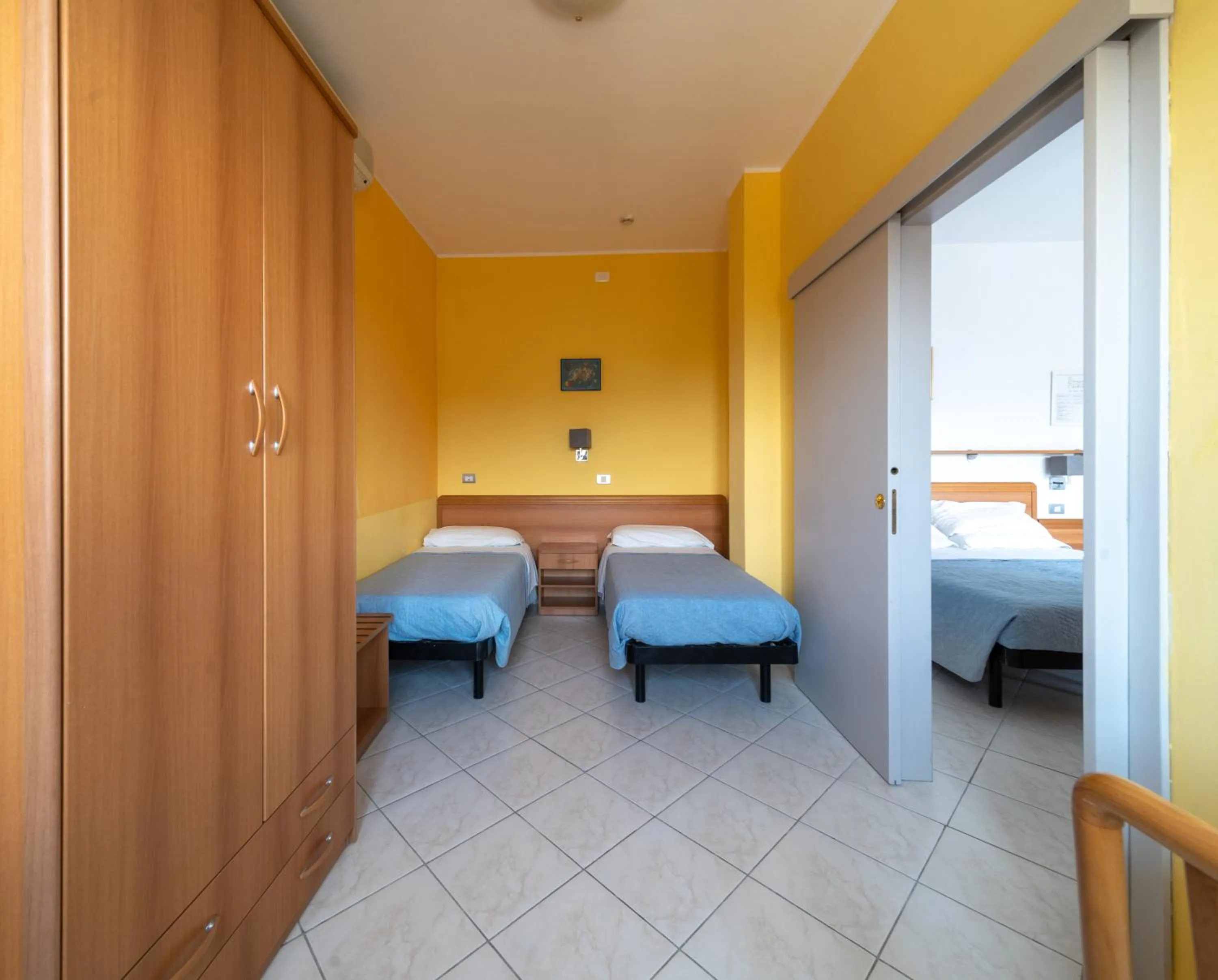 Bed in Hotel CasaDei