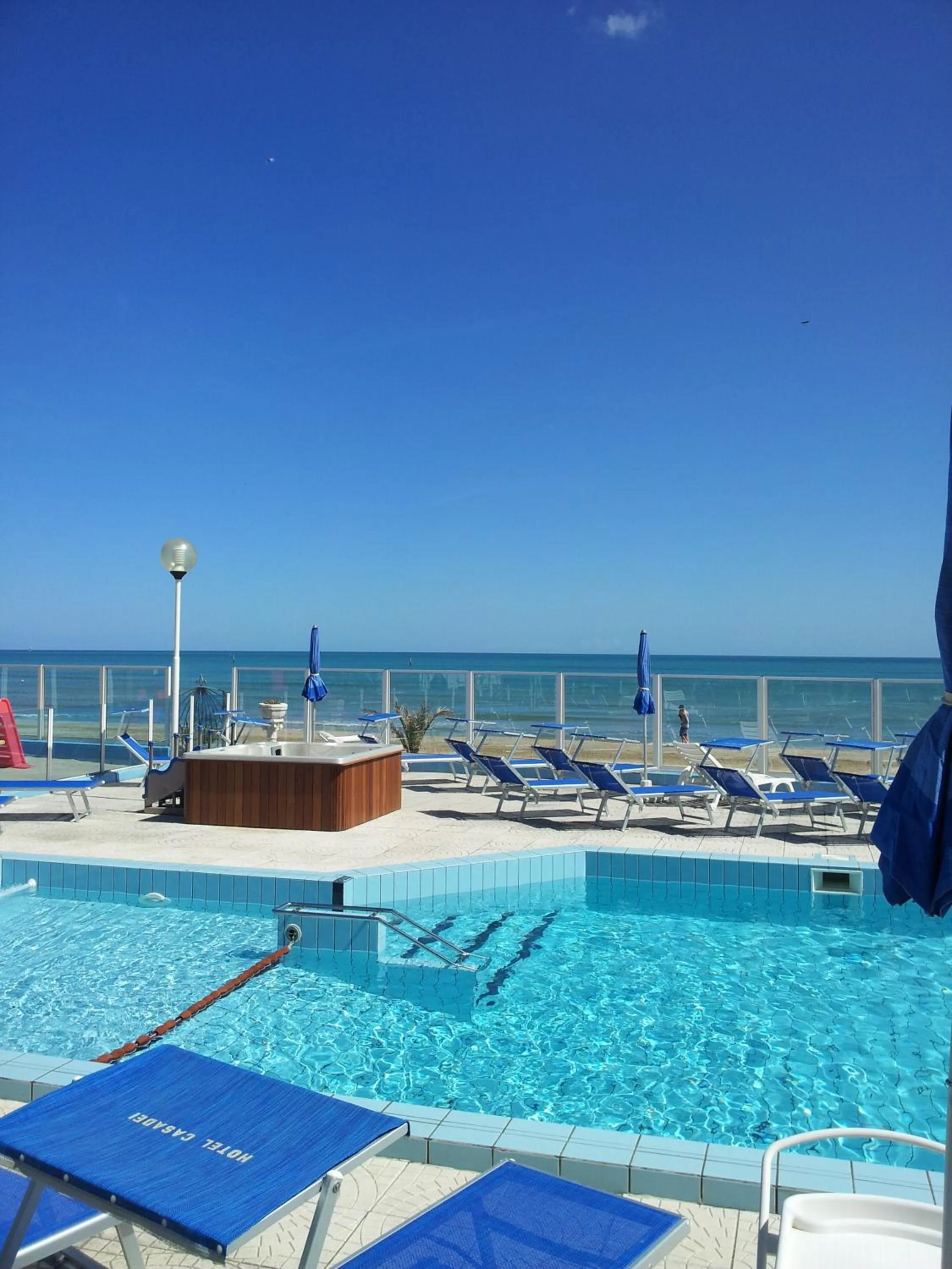 Swimming pool in Hotel CasaDei