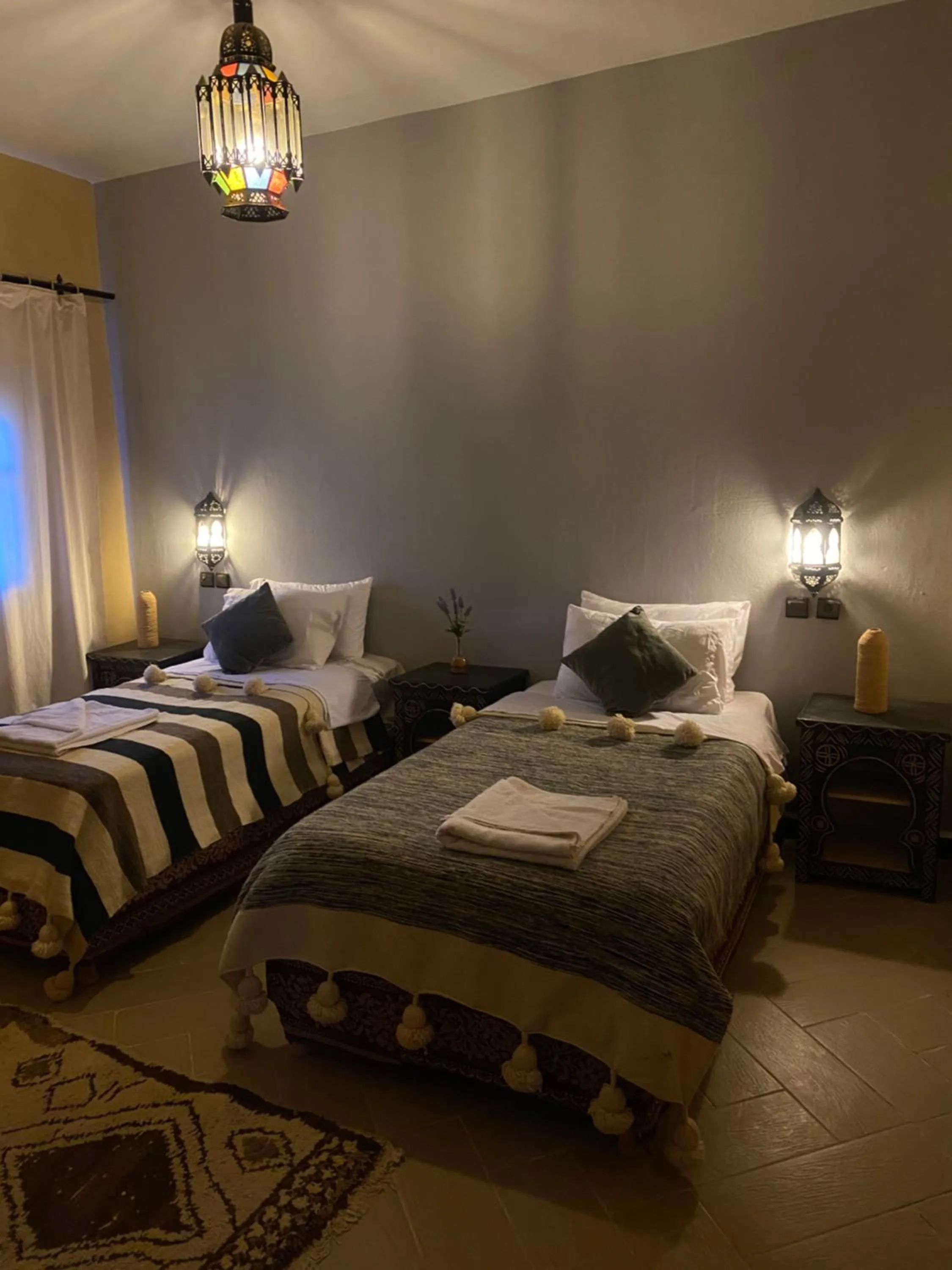 Bed in Kasbah Erg Chebbi