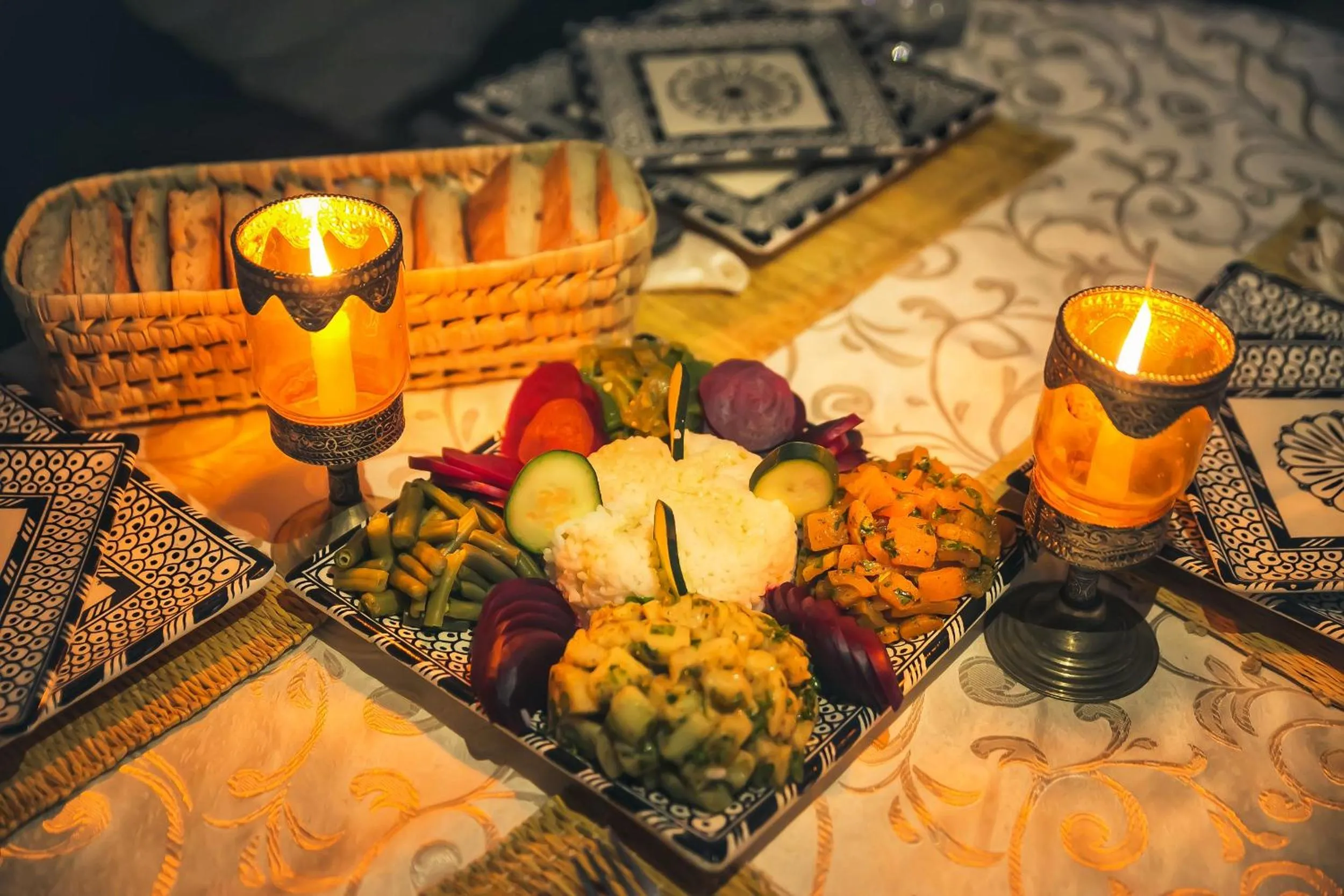 Food and drinks in Kasbah Erg Chebbi