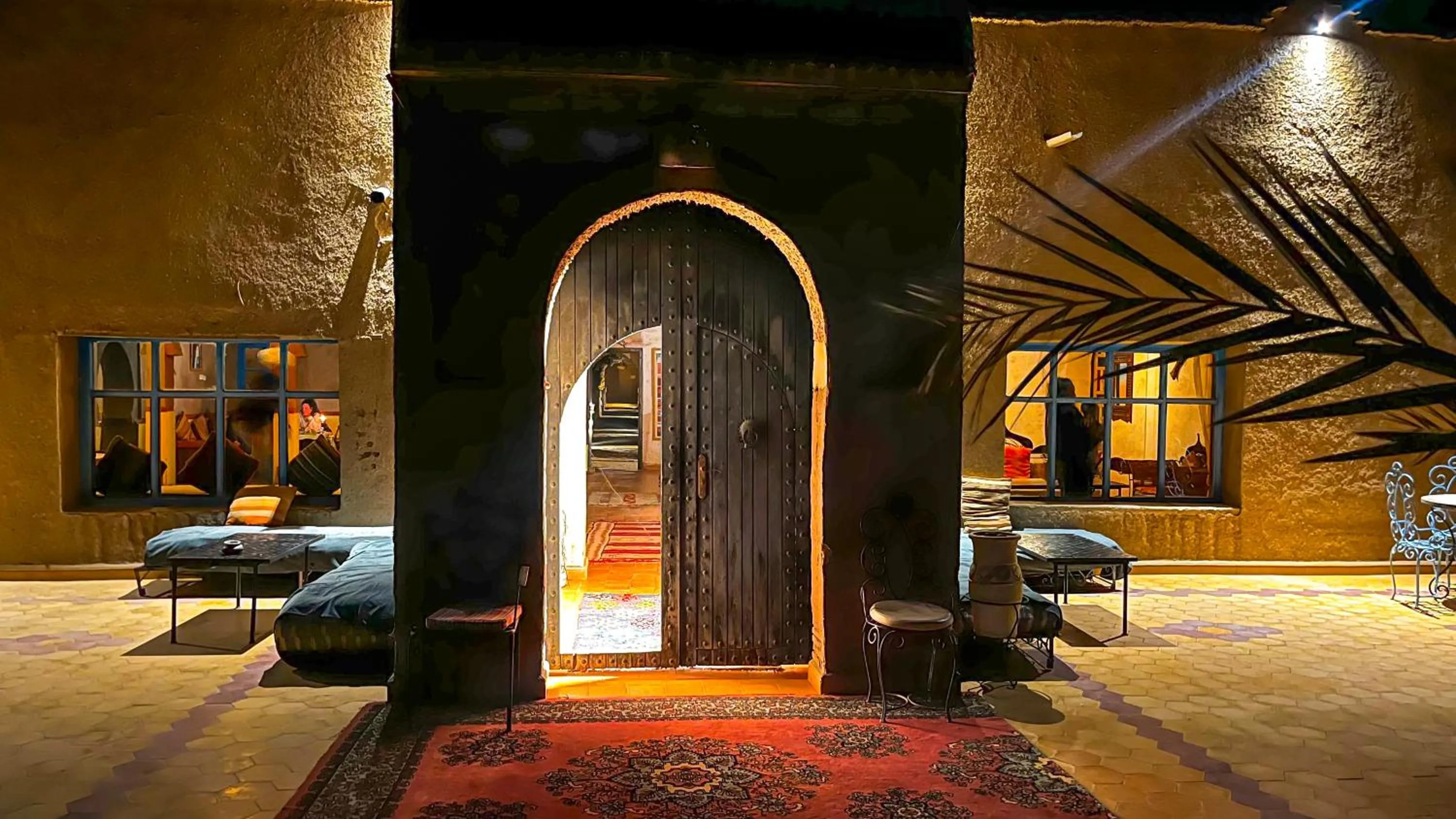 Patio in Kasbah Erg Chebbi