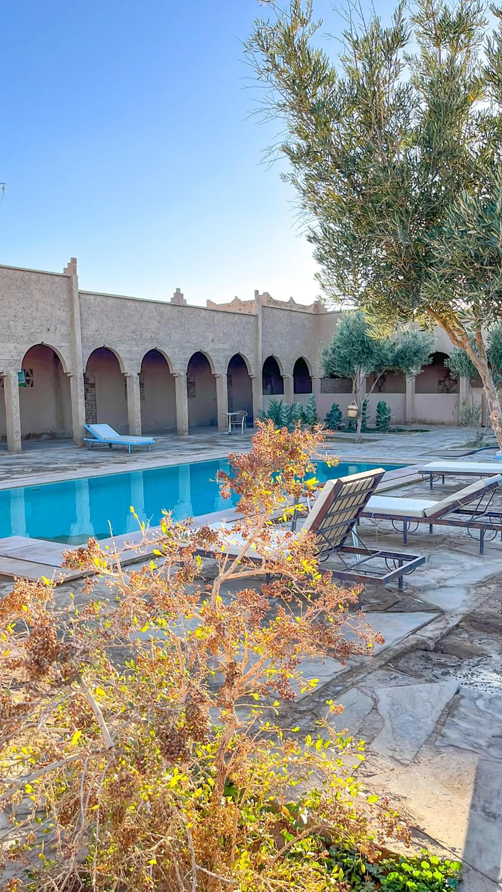 Patio in Kasbah Erg Chebbi