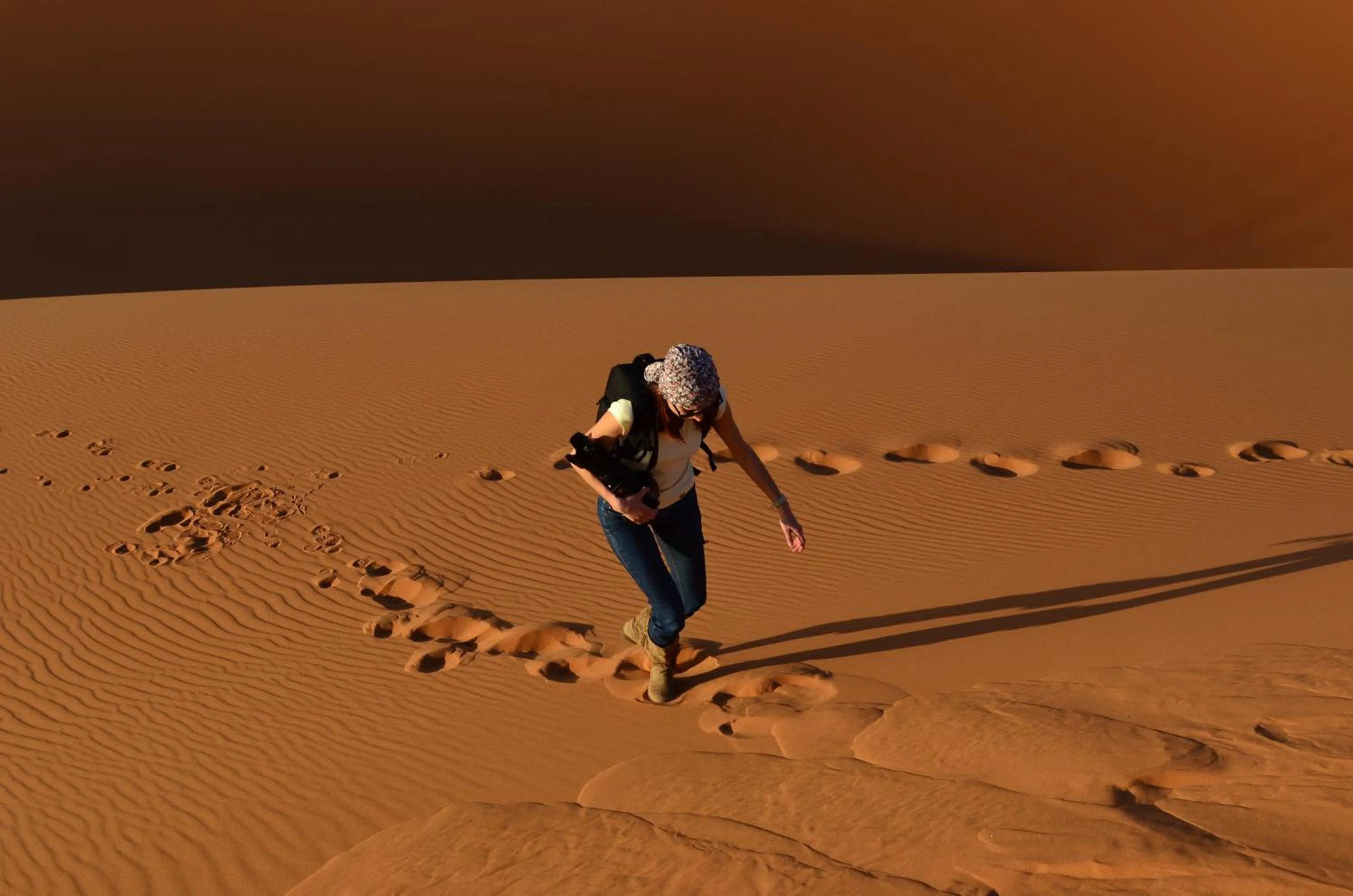 Day in Kasbah Erg Chebbi