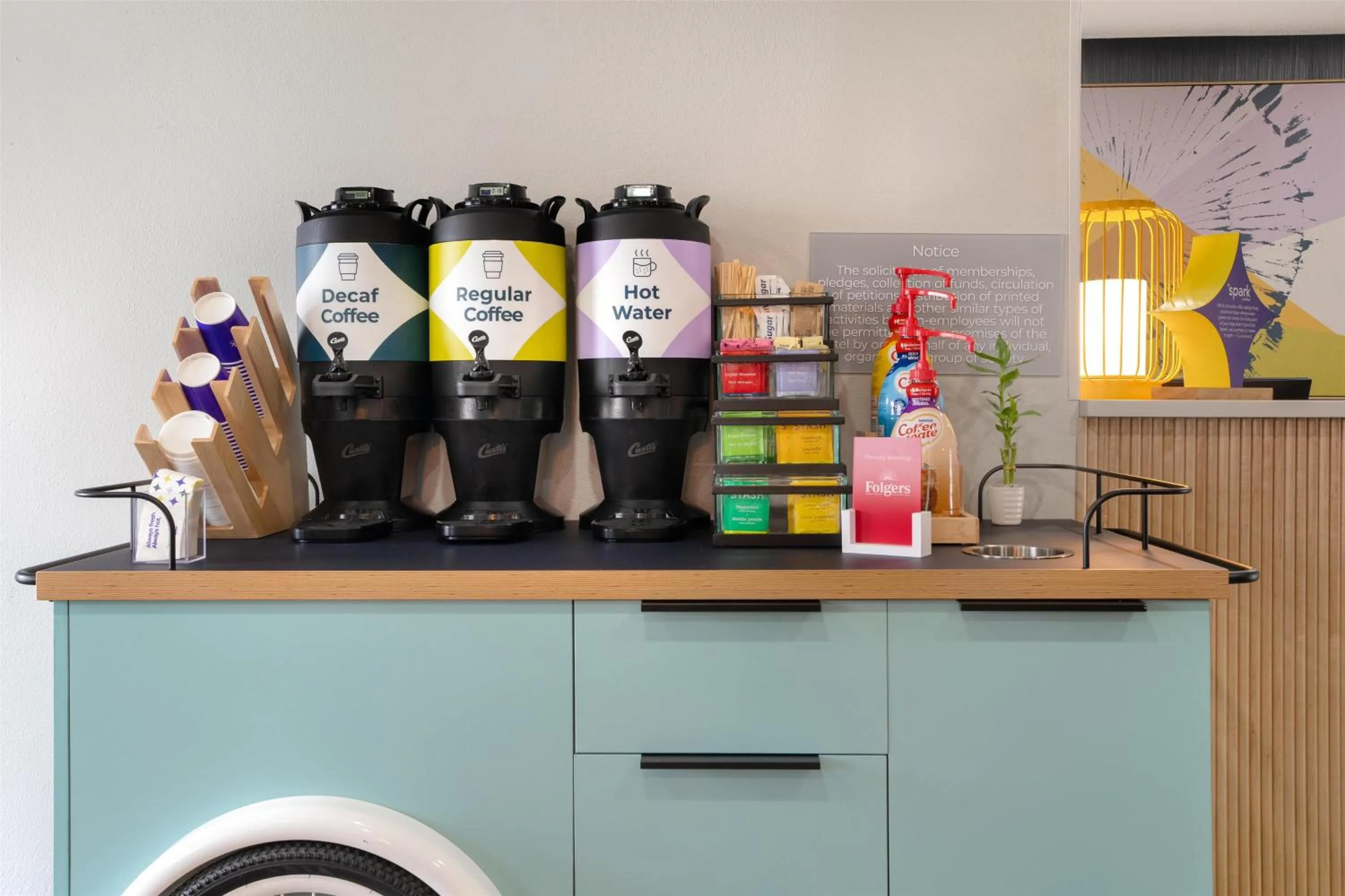 Dining area in Spark by Hilton Carlisle South