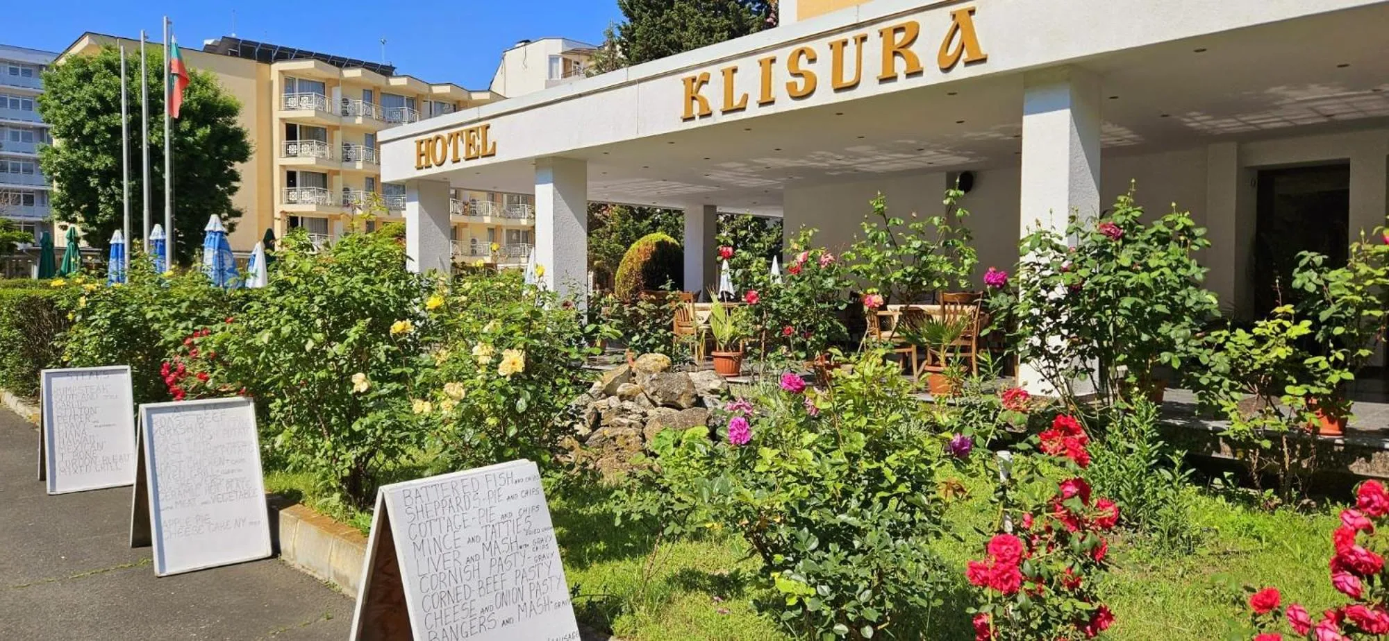 Garden in Hotel Klisura