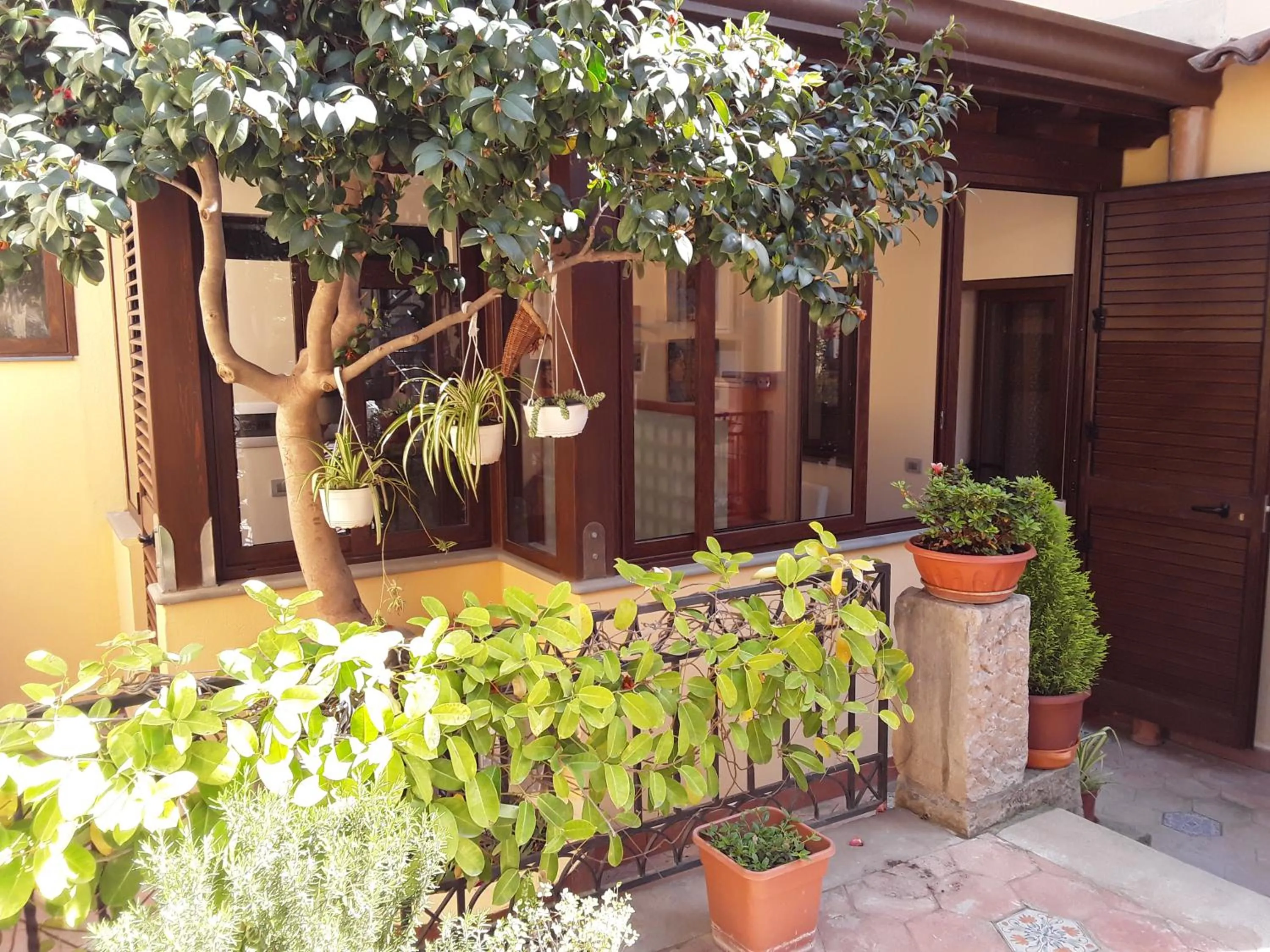 Patio in Al Castello B&B