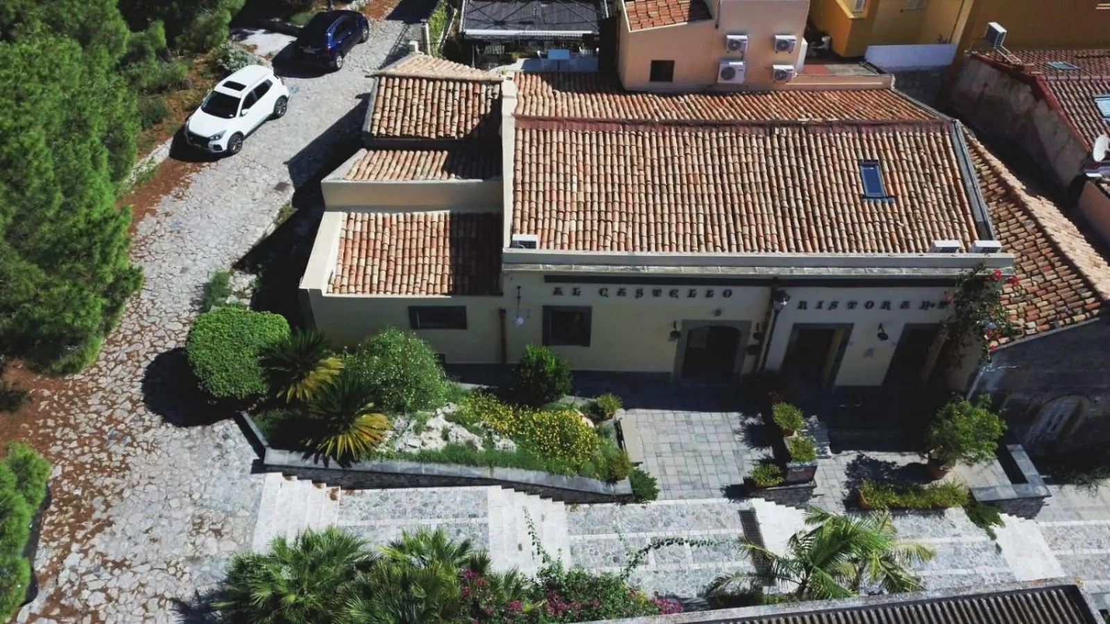 Bird's eye view in Al Castello B&B