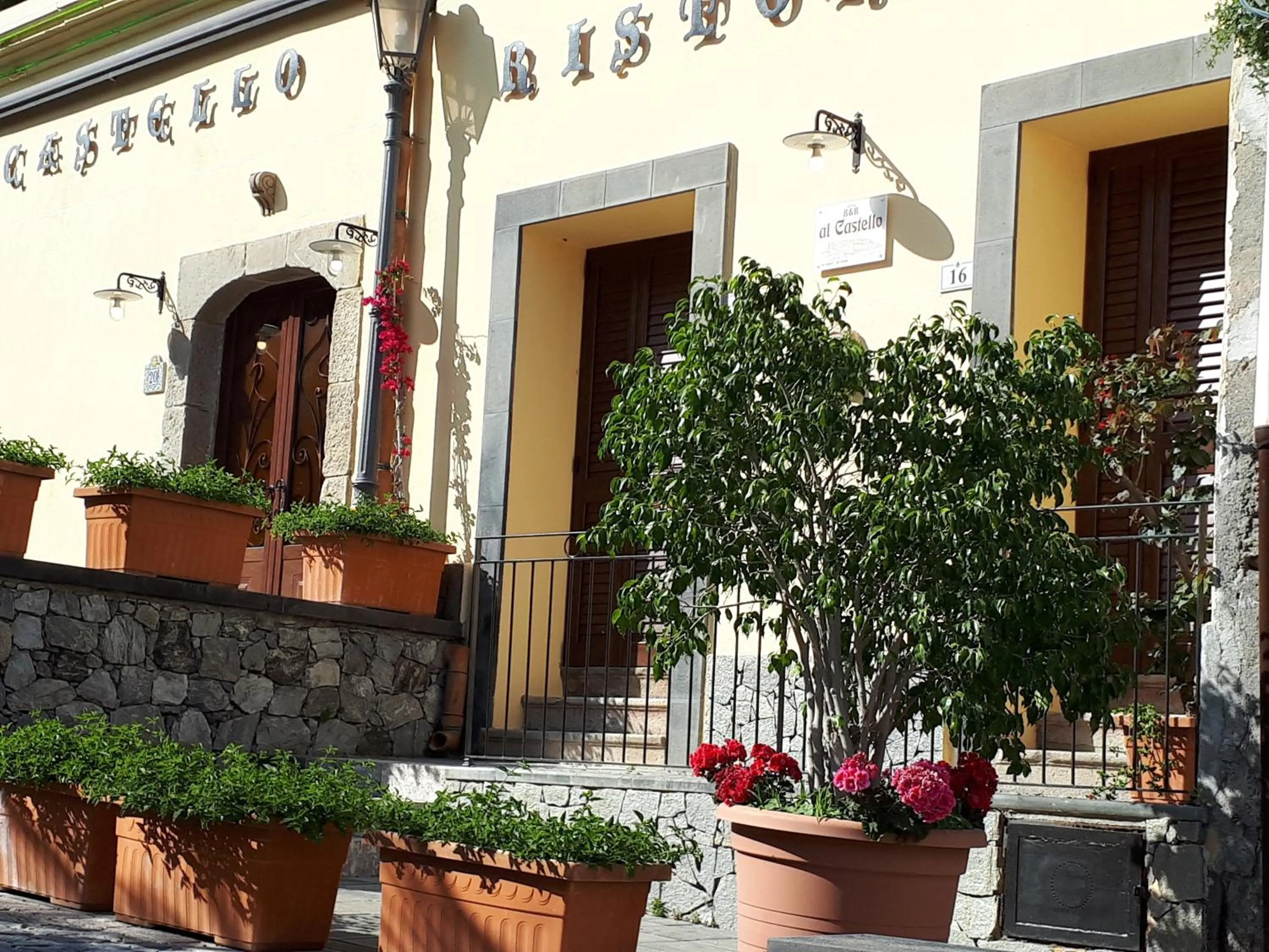 Balcony/Terrace in Al Castello B&B
