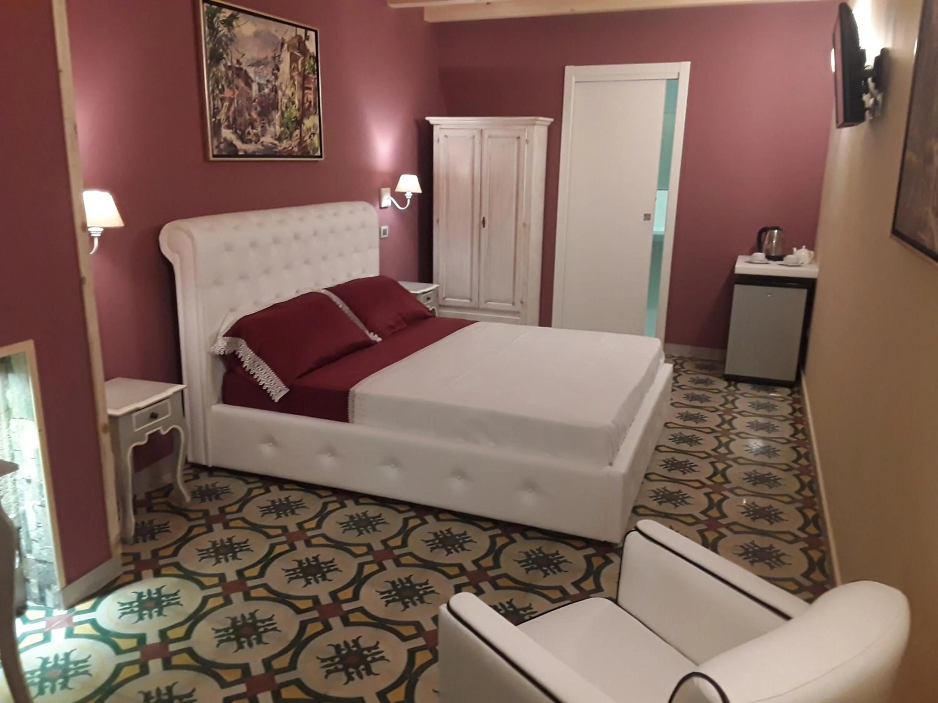 Bedroom in Al Castello B&B