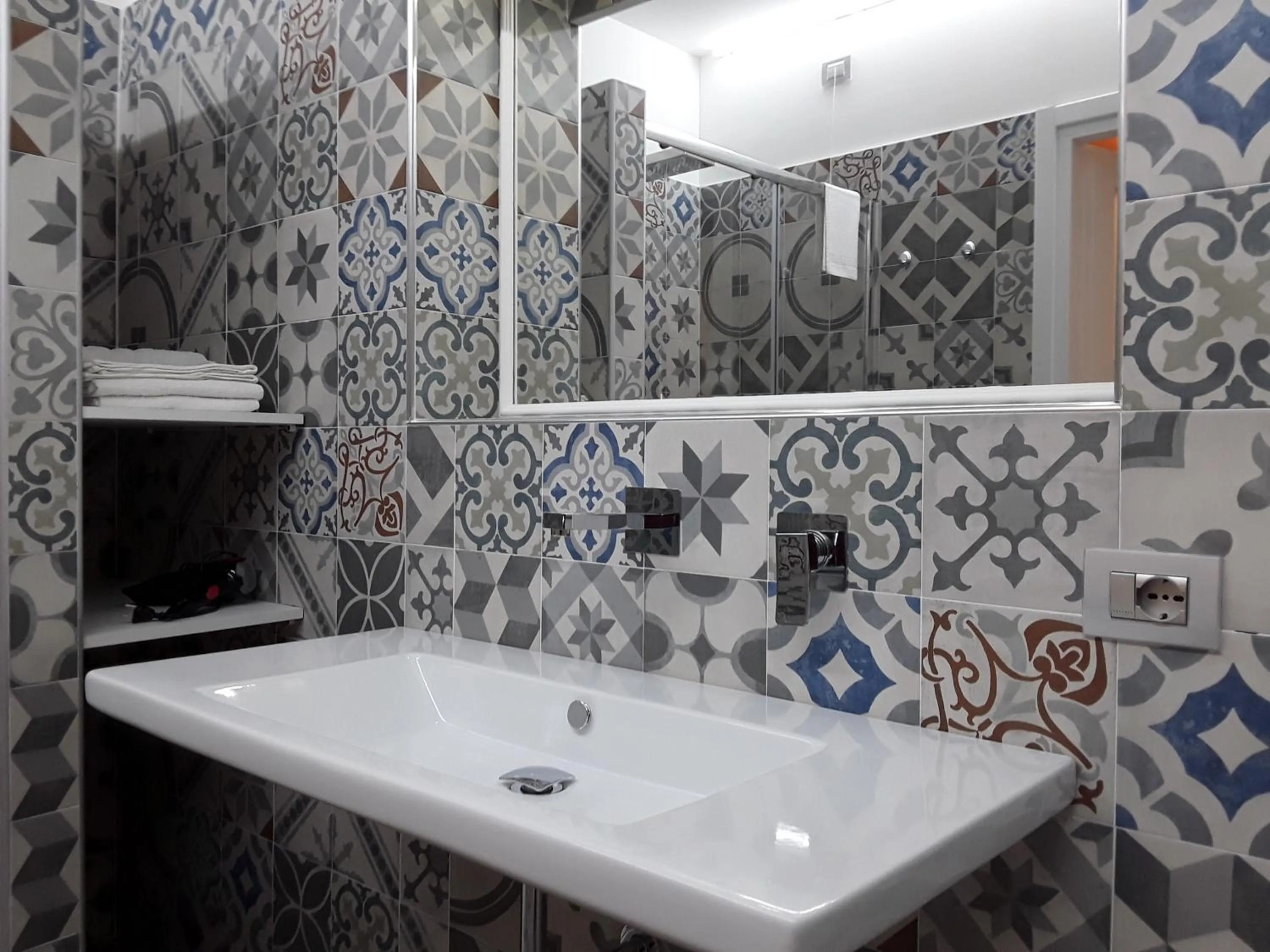 Bathroom in Al Castello B&B