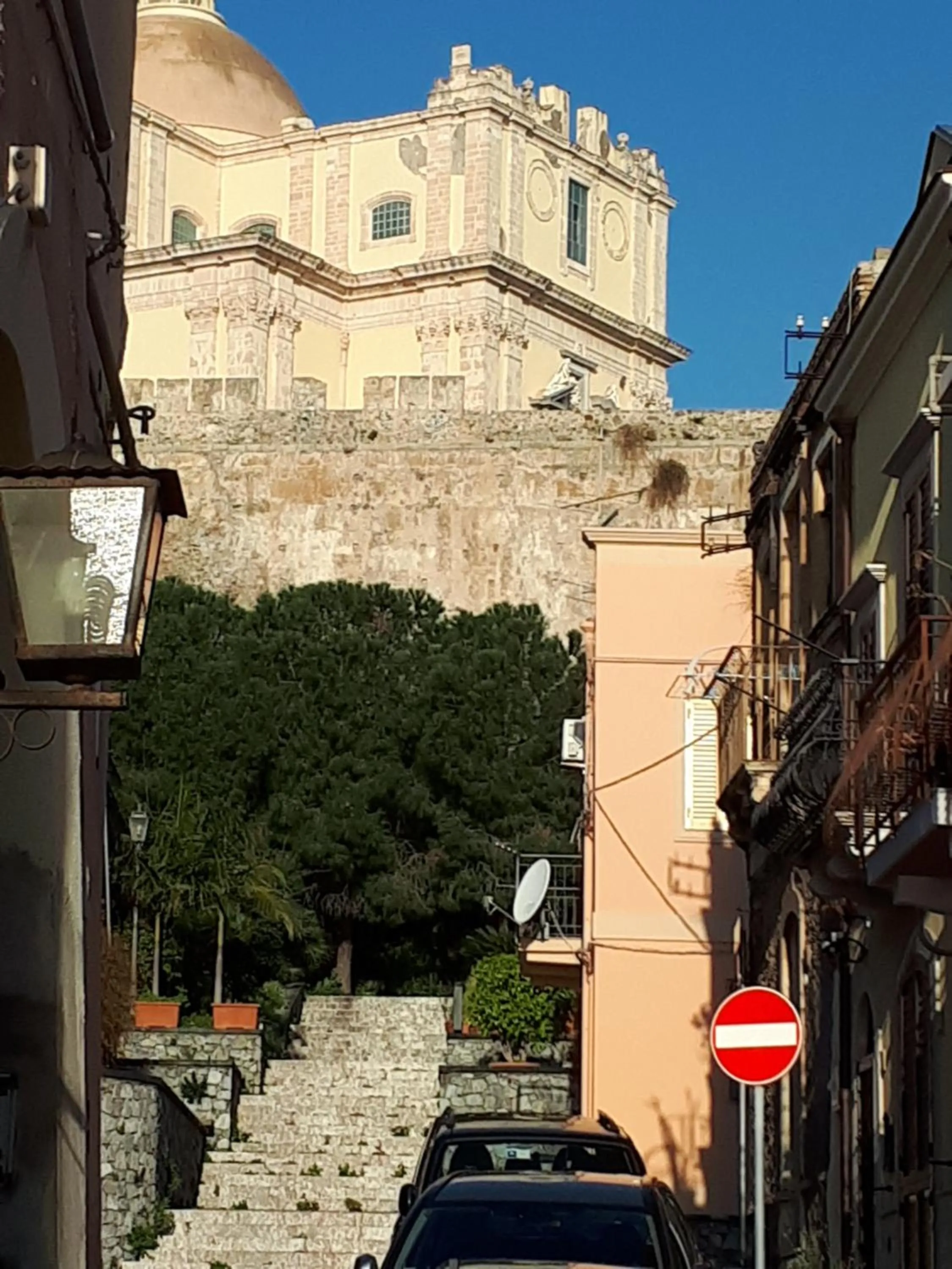 Landmark view in Al Castello B&B