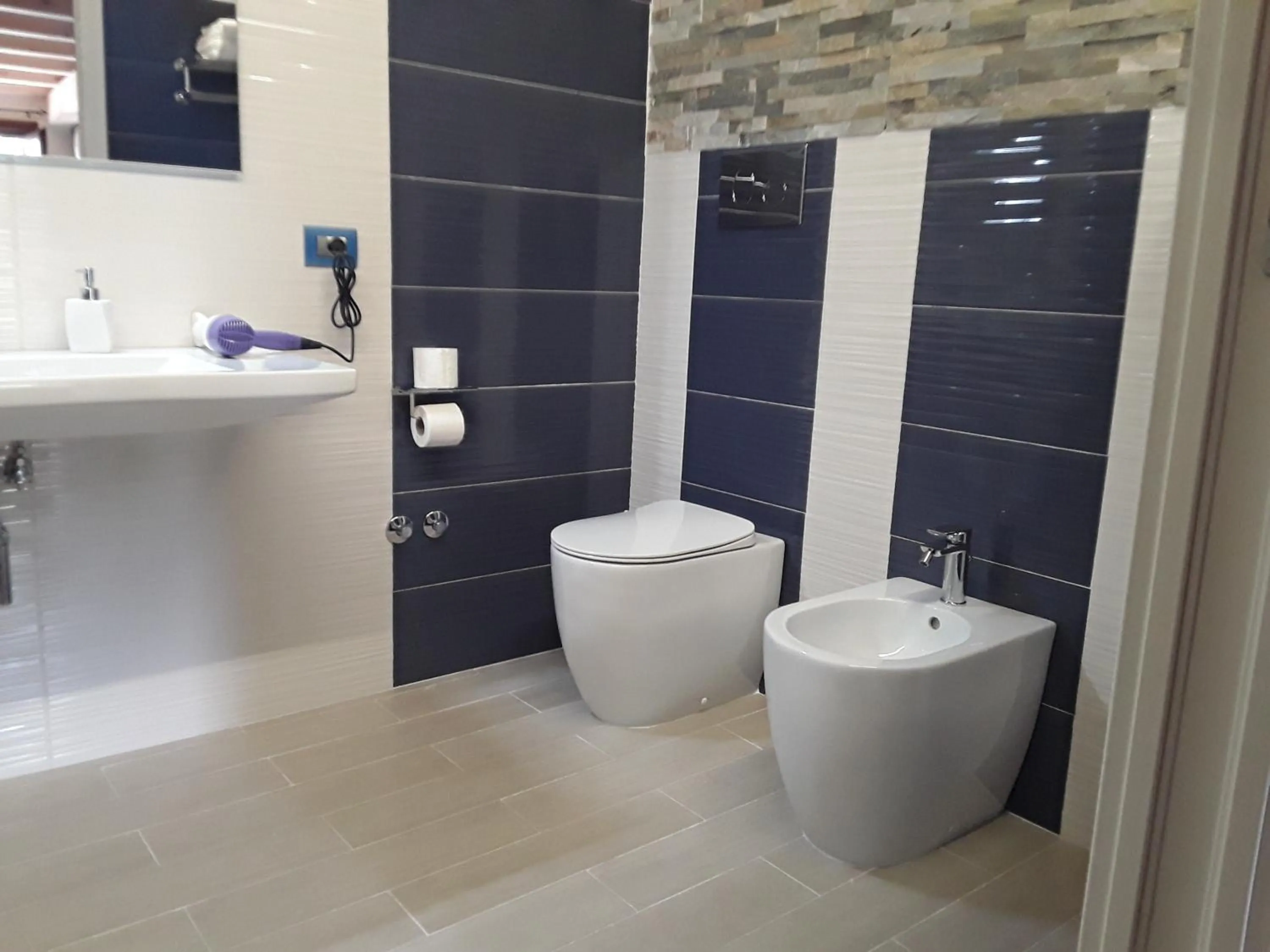 Bathroom in Al Castello B&B