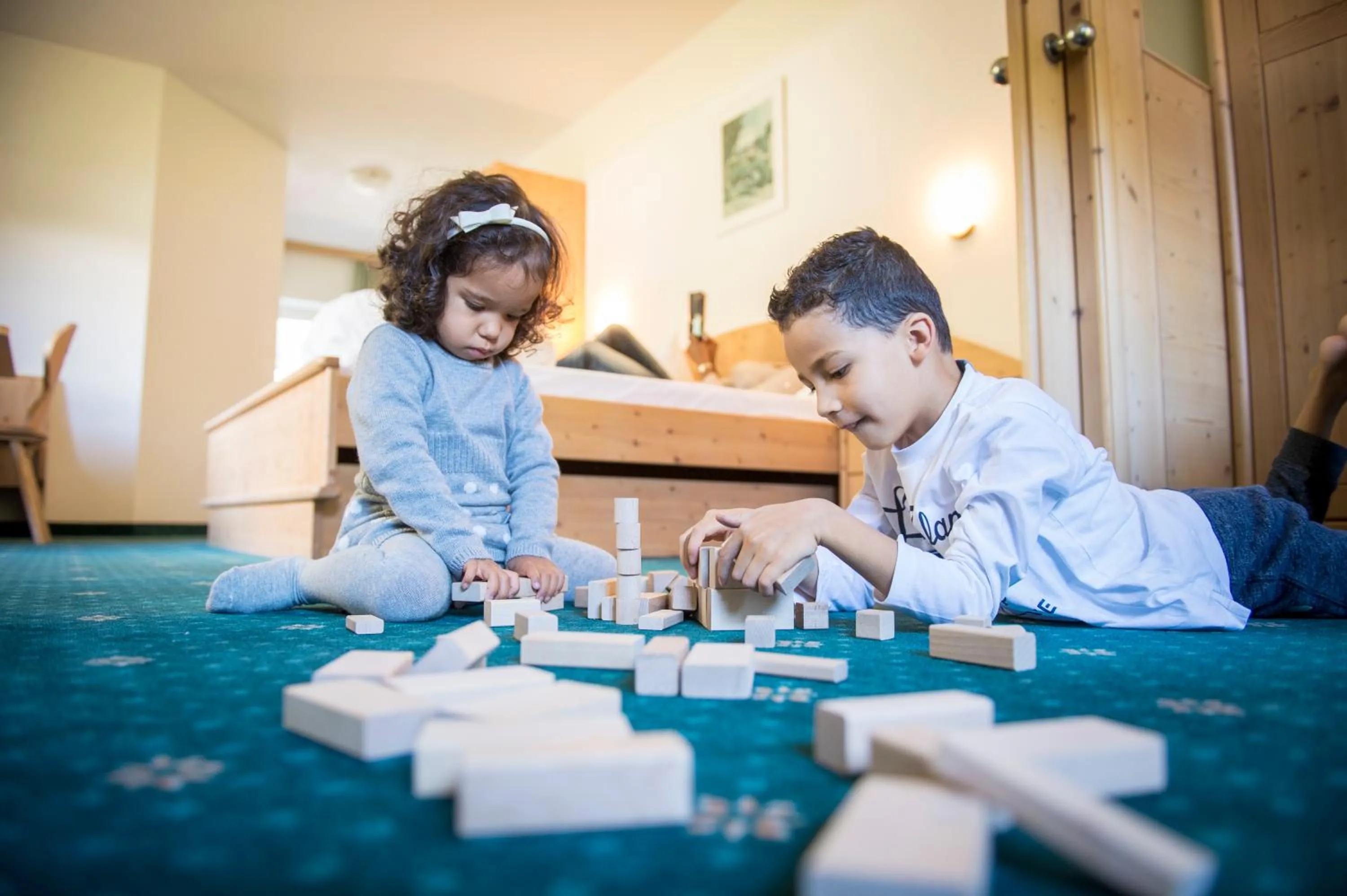 children in Hotel Alpin