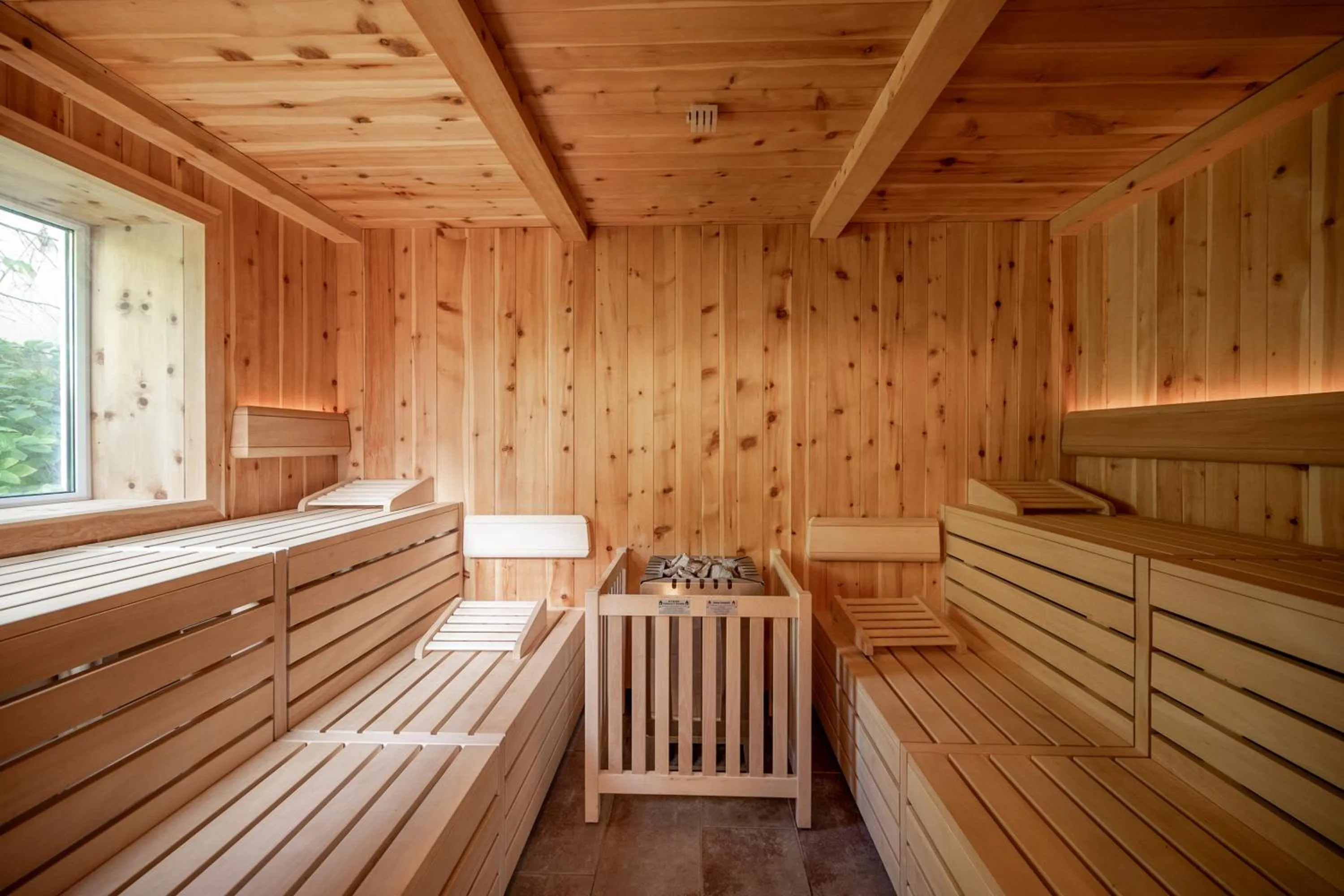 Sauna in Hotel Alpin