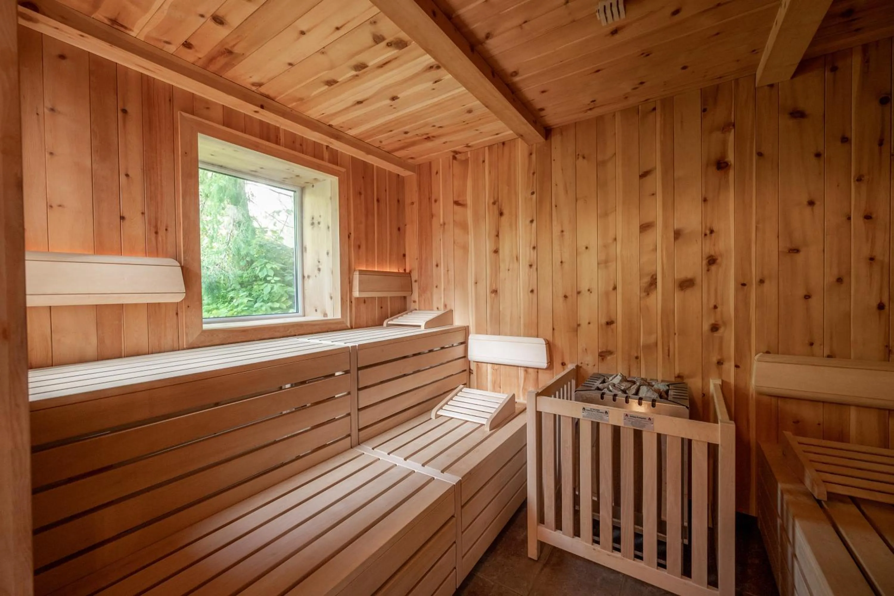 Sauna in Hotel Alpin