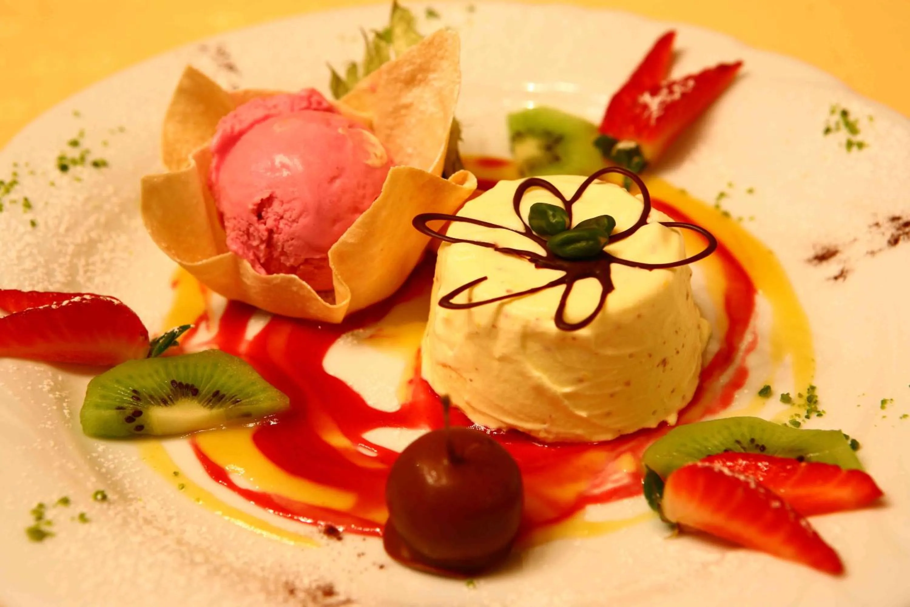 Food close-up in Hotel Alpin