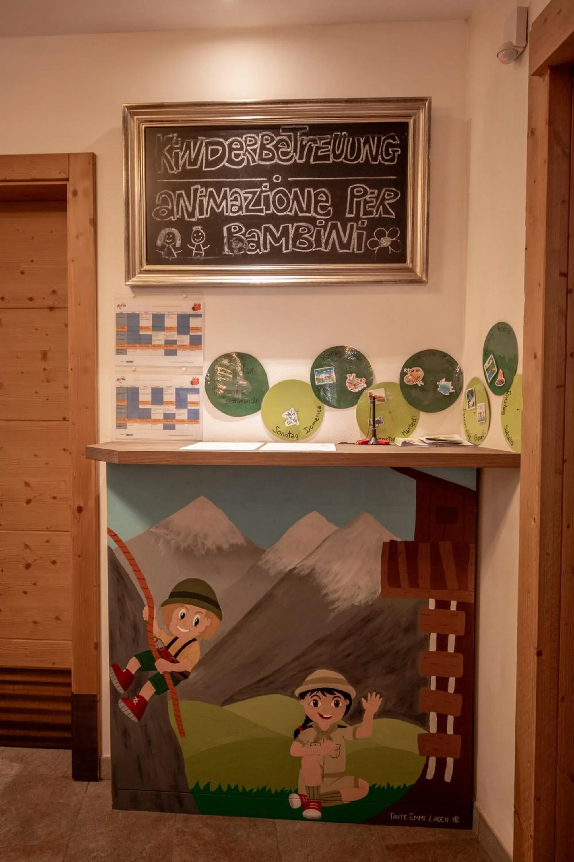 Kids's club in Hotel Alpin