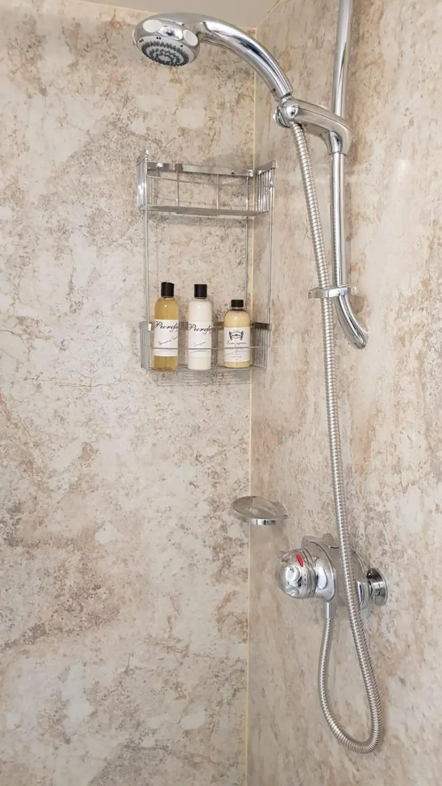 Shower in The Old Cottage
