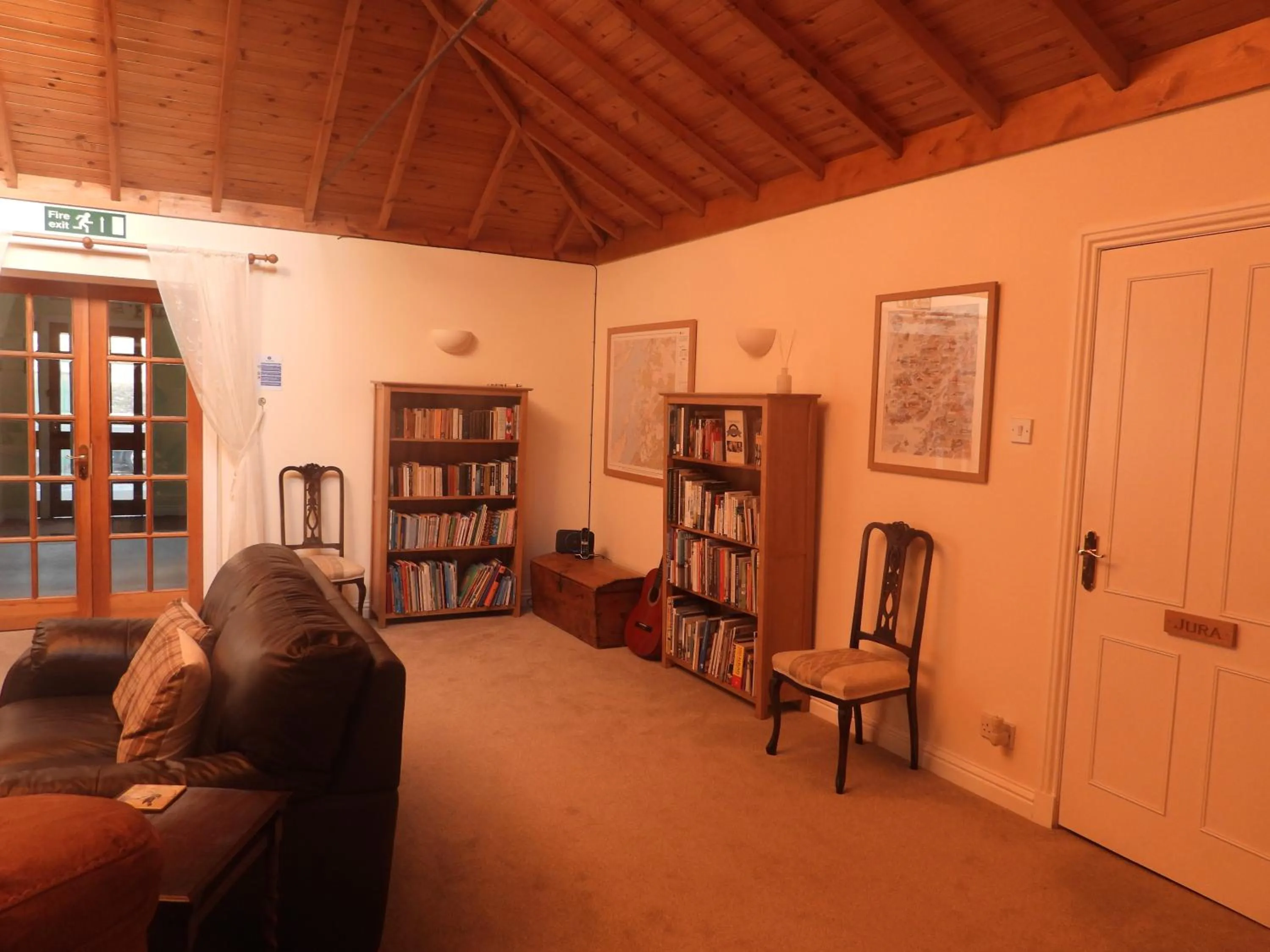 Library in The Old Cottage