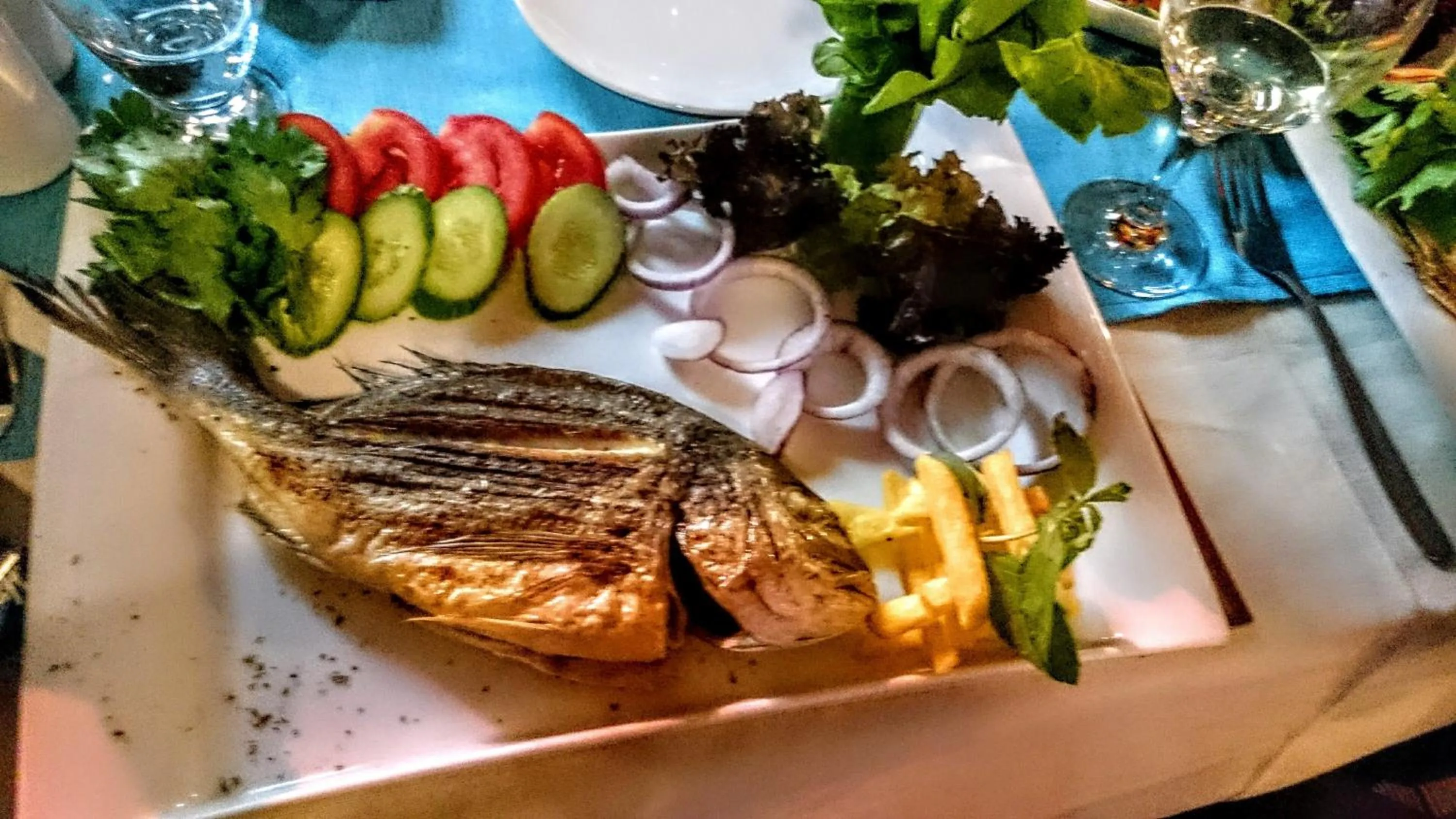 Food in Dalyan Hotel Caria Royal