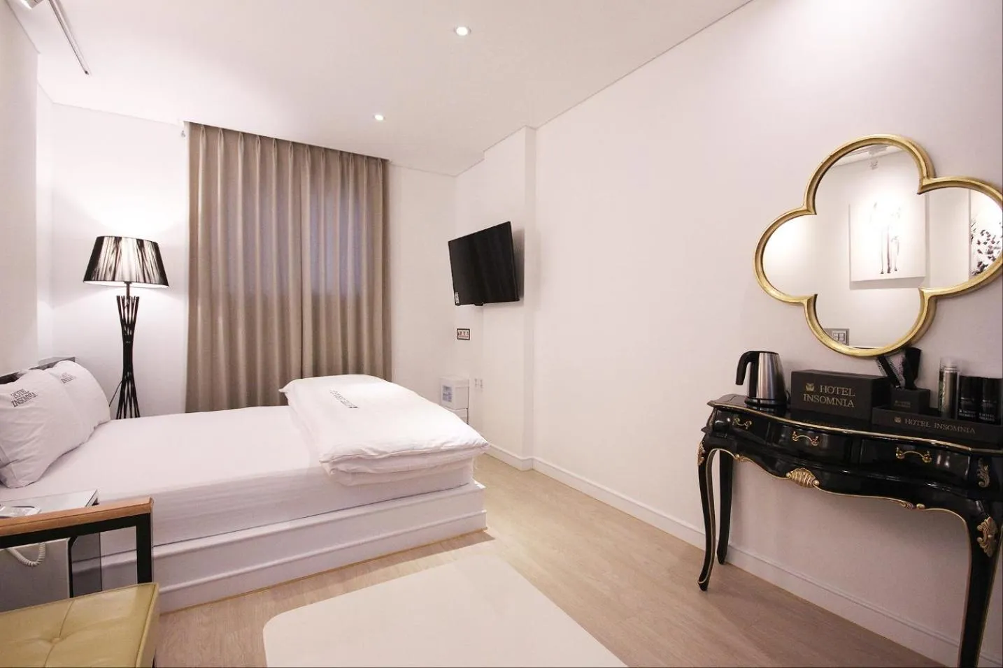 Bed in 호텔 인썸니아 Hotel Insomnia 失眠酒店