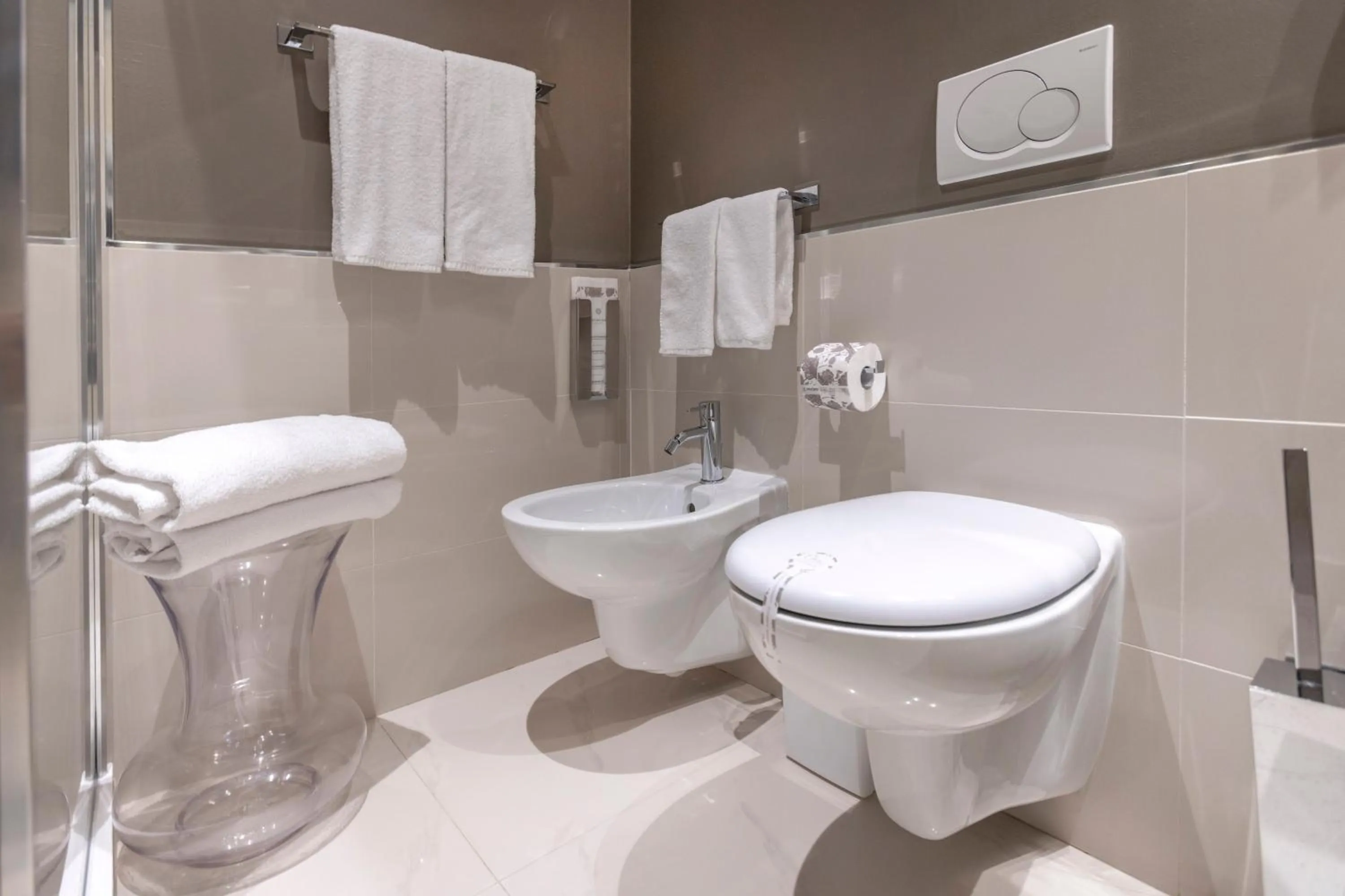 Bathroom in Opera Relais De Charme - Aparthotel