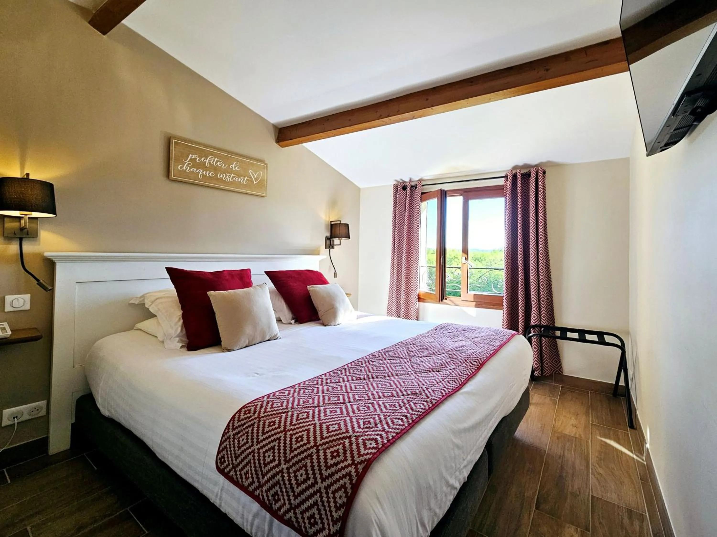 Bed in Domaine de La Rhonie