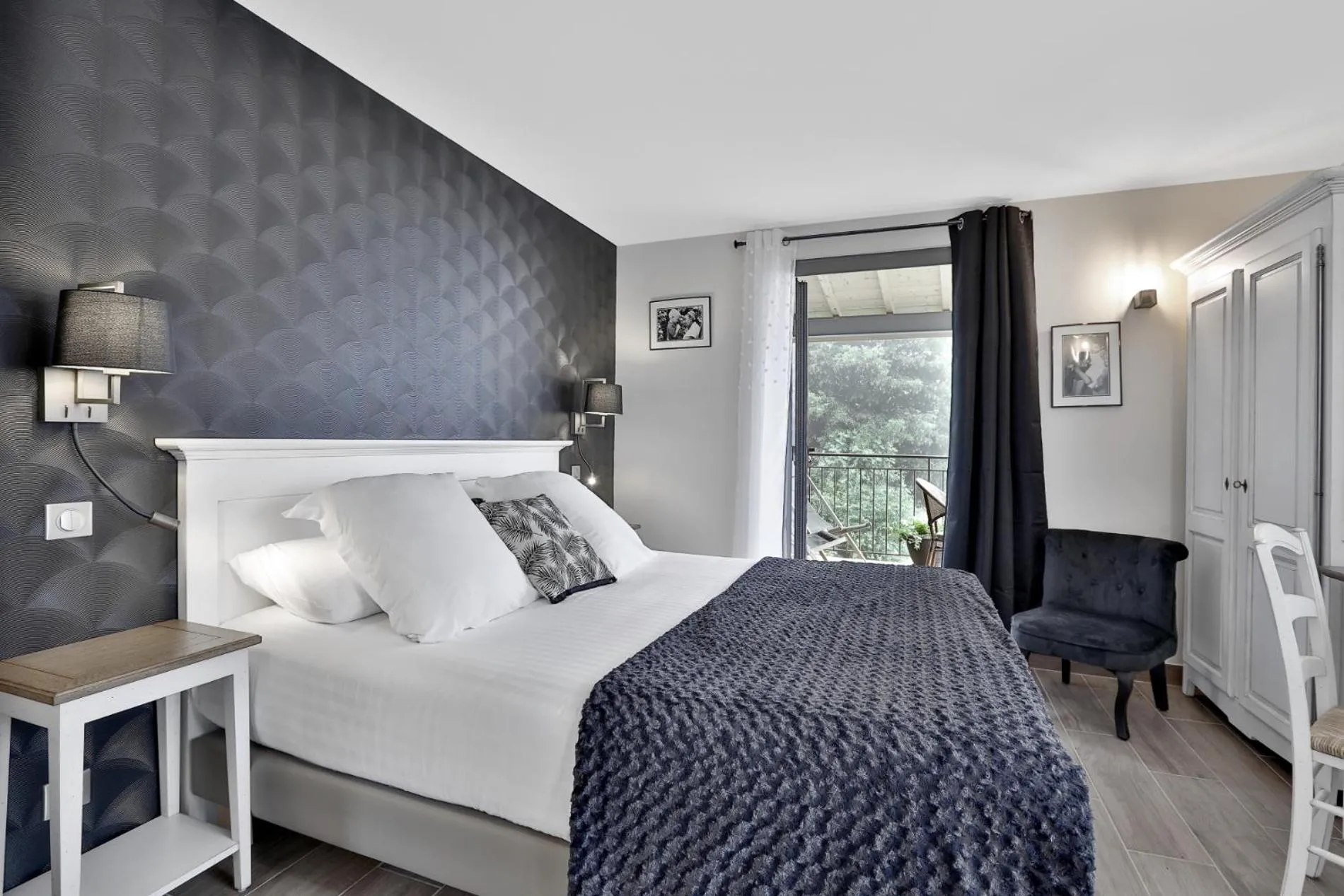 Bed in Domaine de La Rhonie