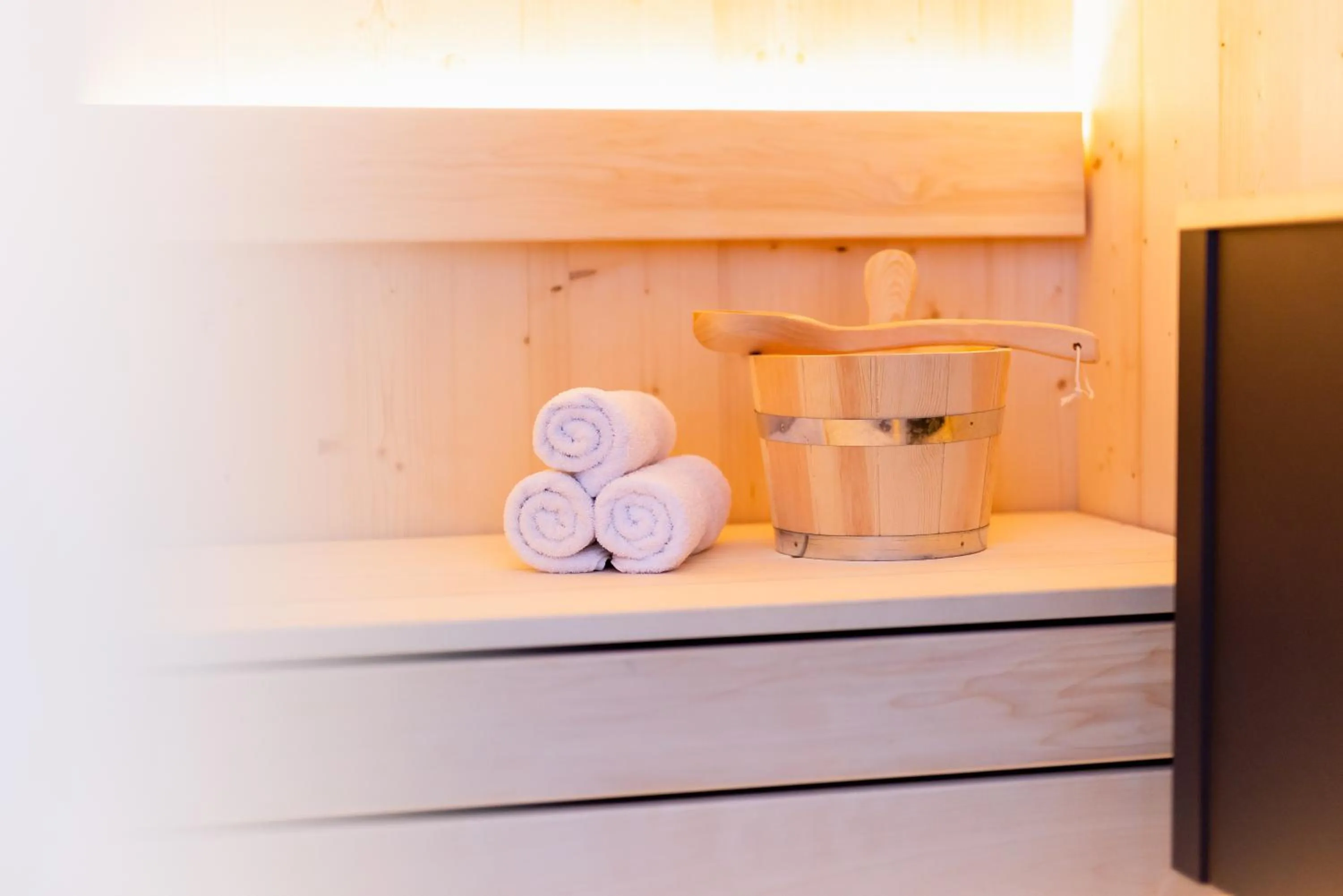 Sauna in Max Mountain Apartments