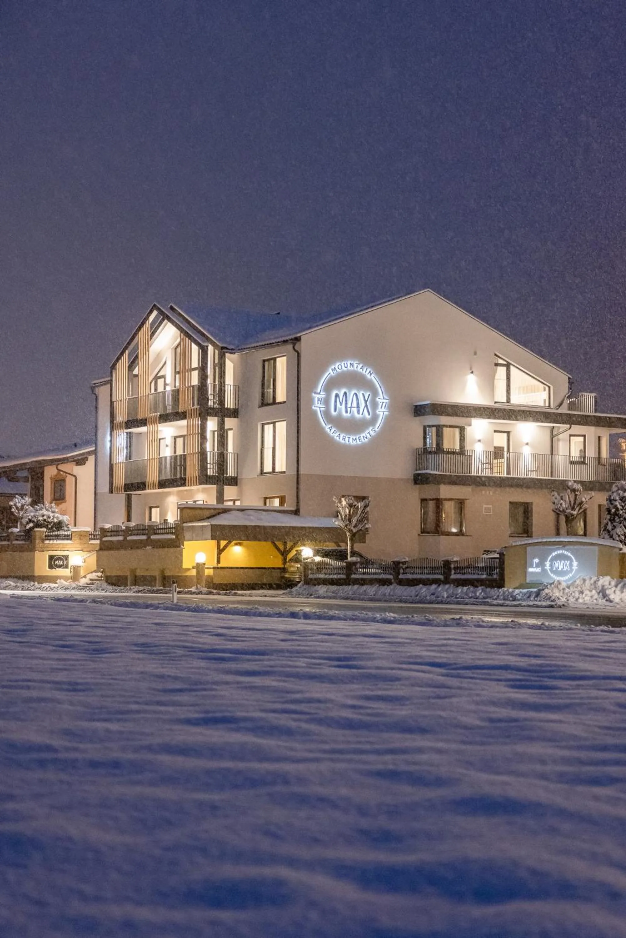 Property building in Max Mountain Apartments