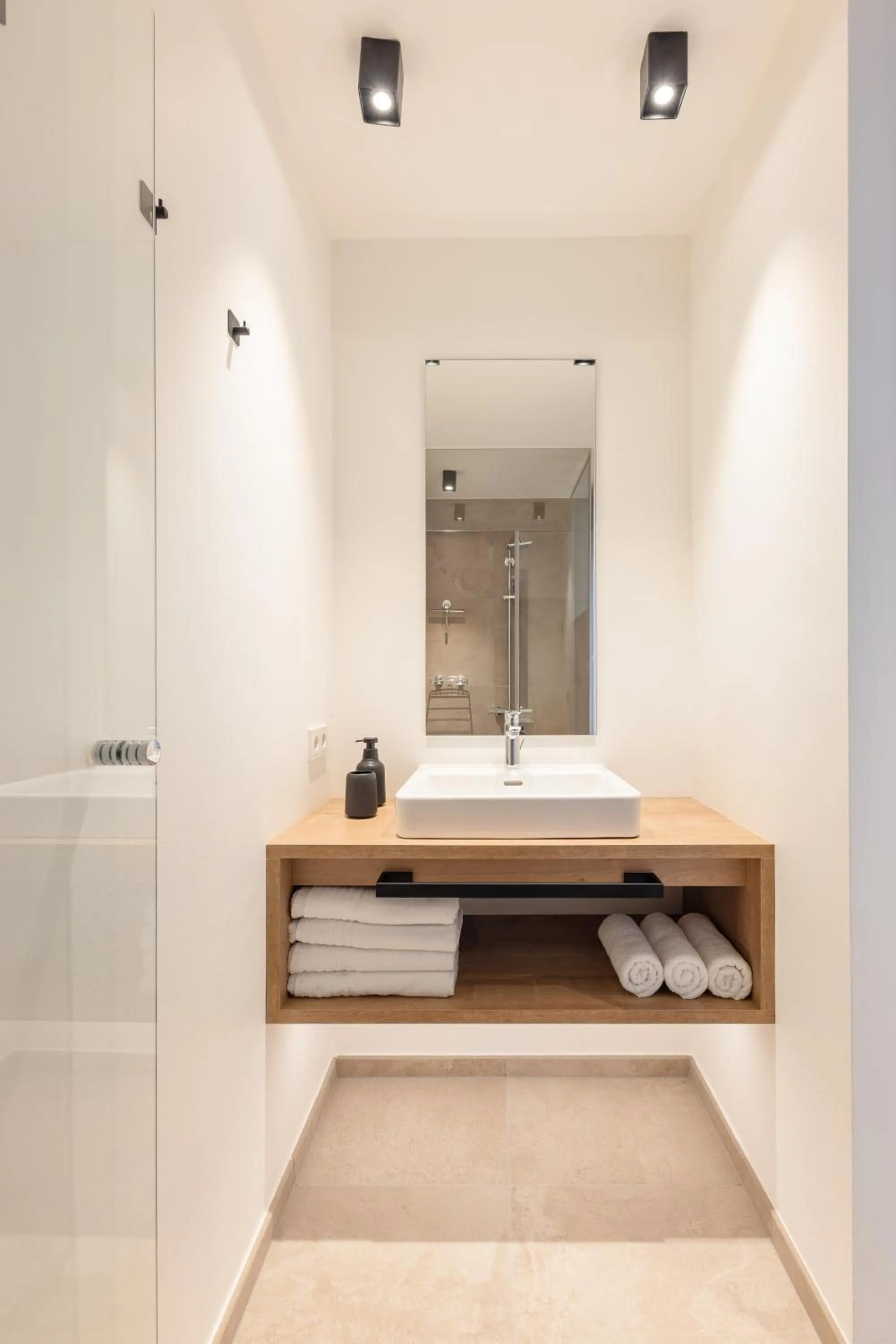 Bathroom in Max Mountain Apartments