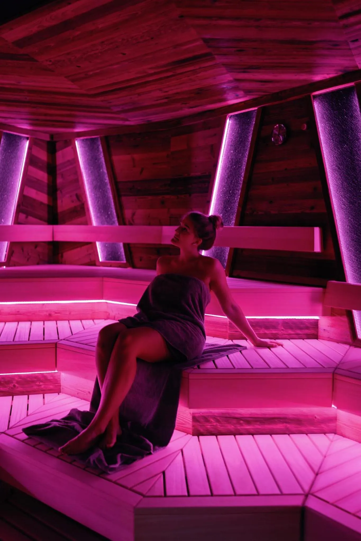 Sauna in Alpine Hideaway ZILLERTALERHOF - 4 Sterne Superior