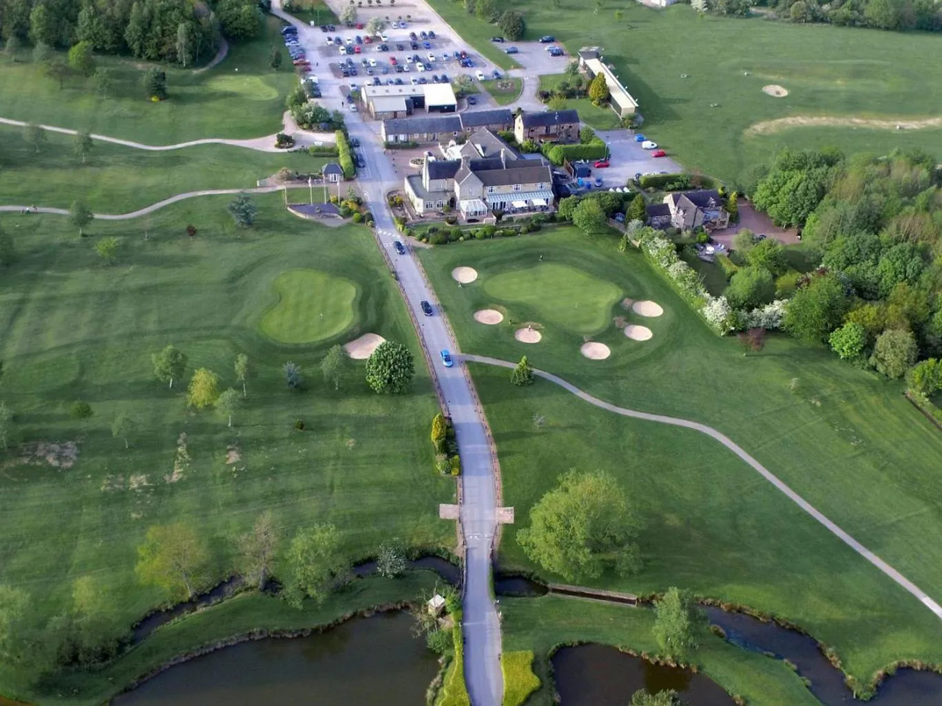 Bird's eye view in Horsley Lodge