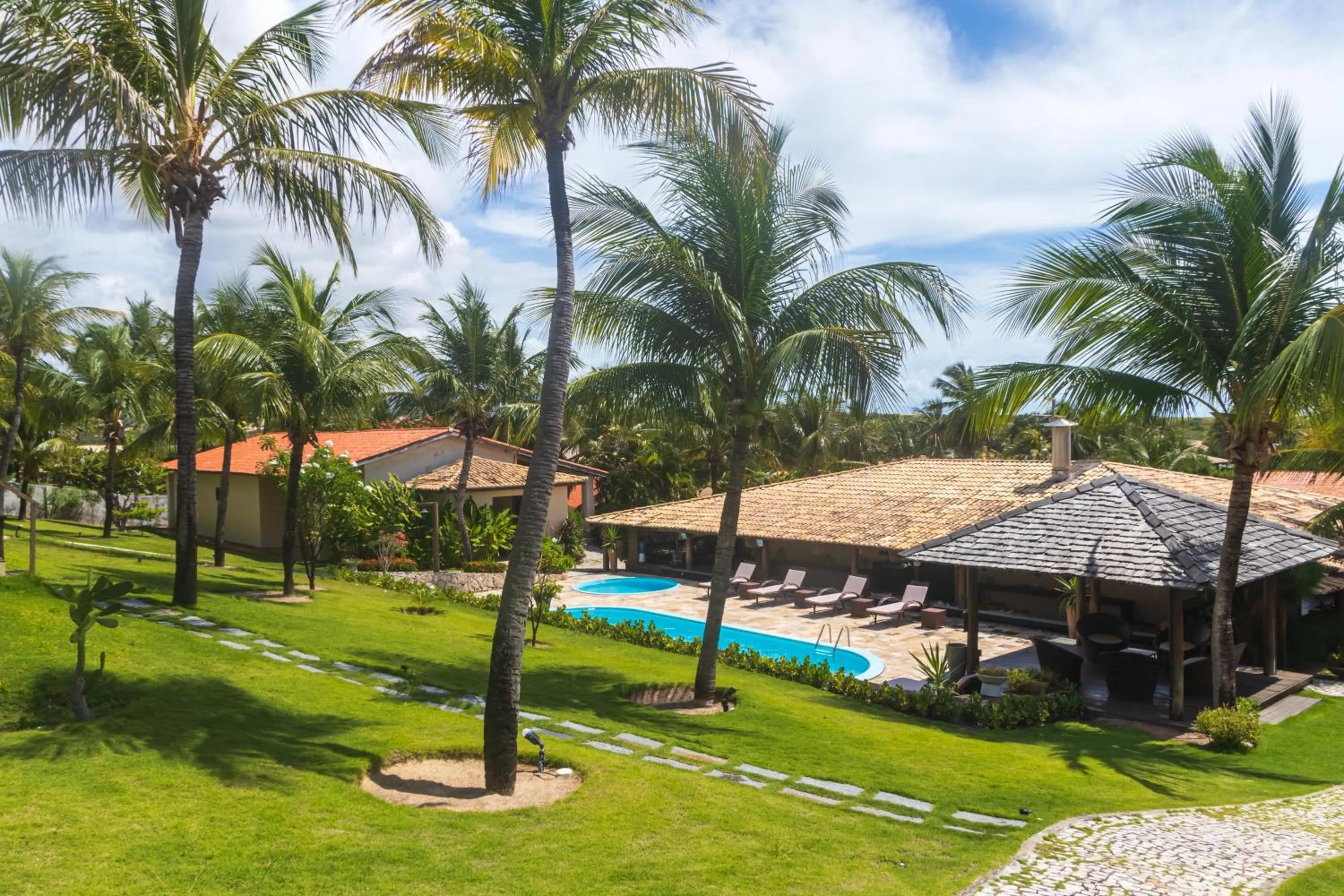 Garden in Hotel Villaggio Tudo Bom