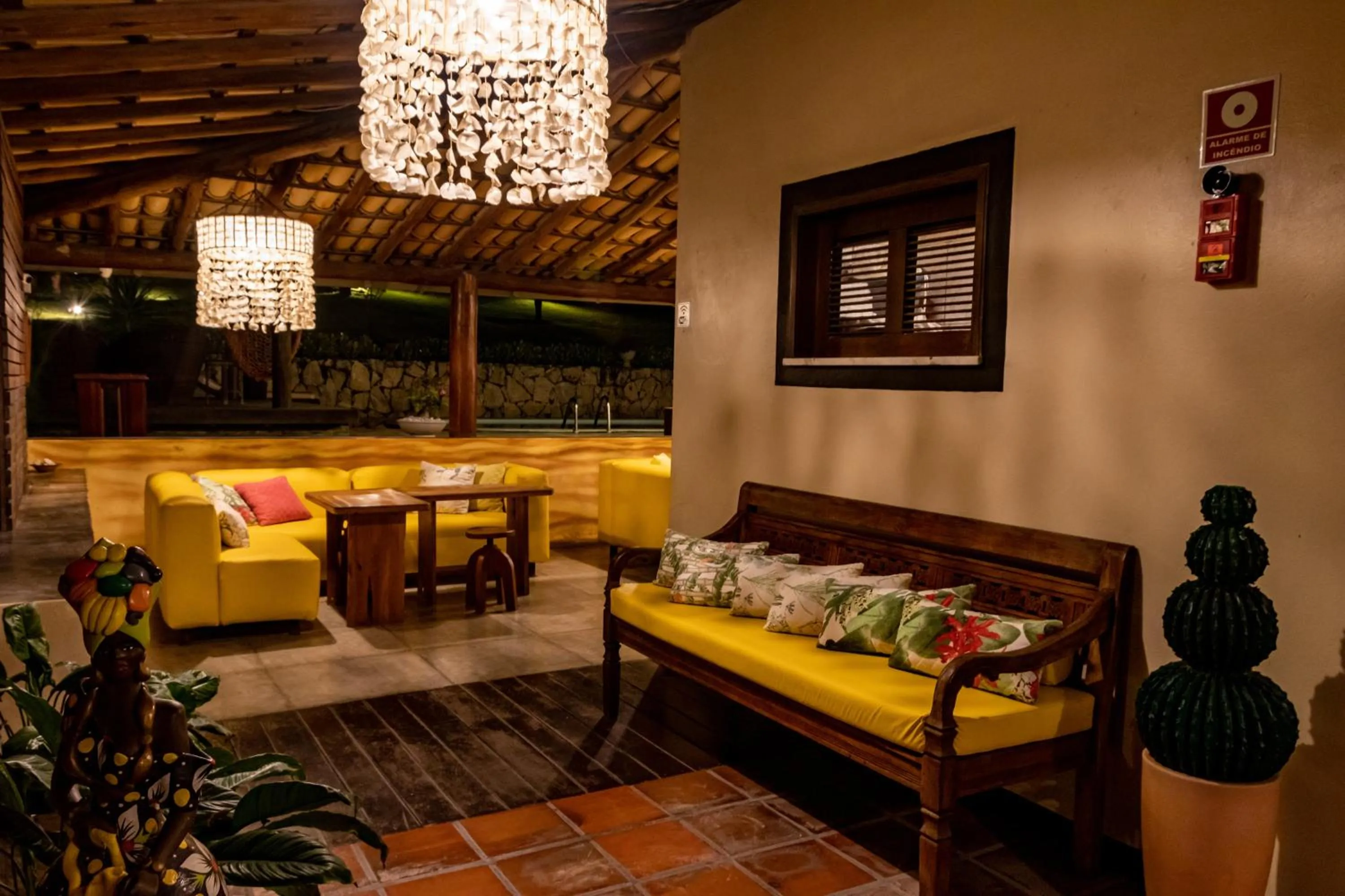Lounge or bar in Hotel Villaggio Tudo Bom